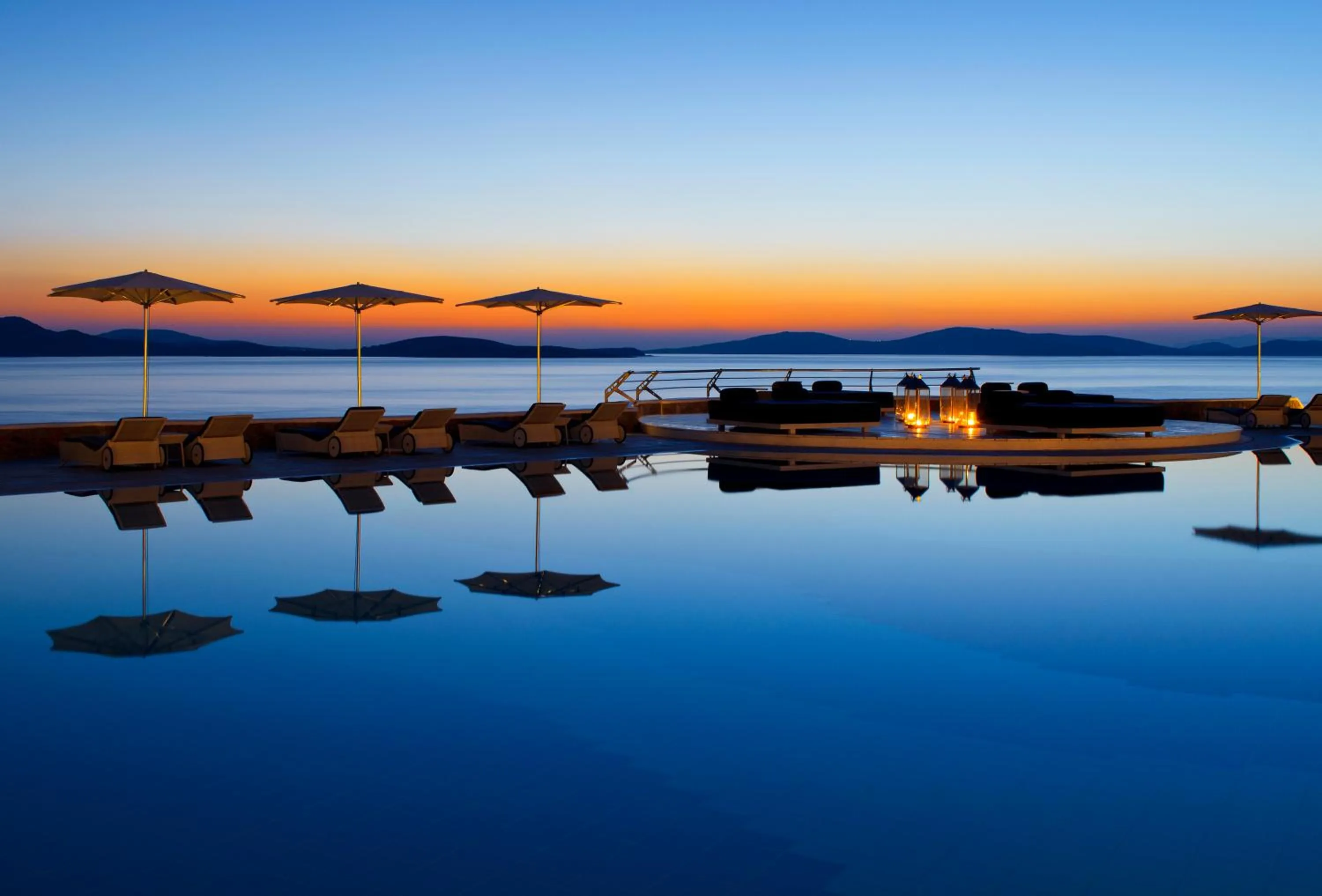 Swimming pool in Mykonos Grand Hotel & Resort