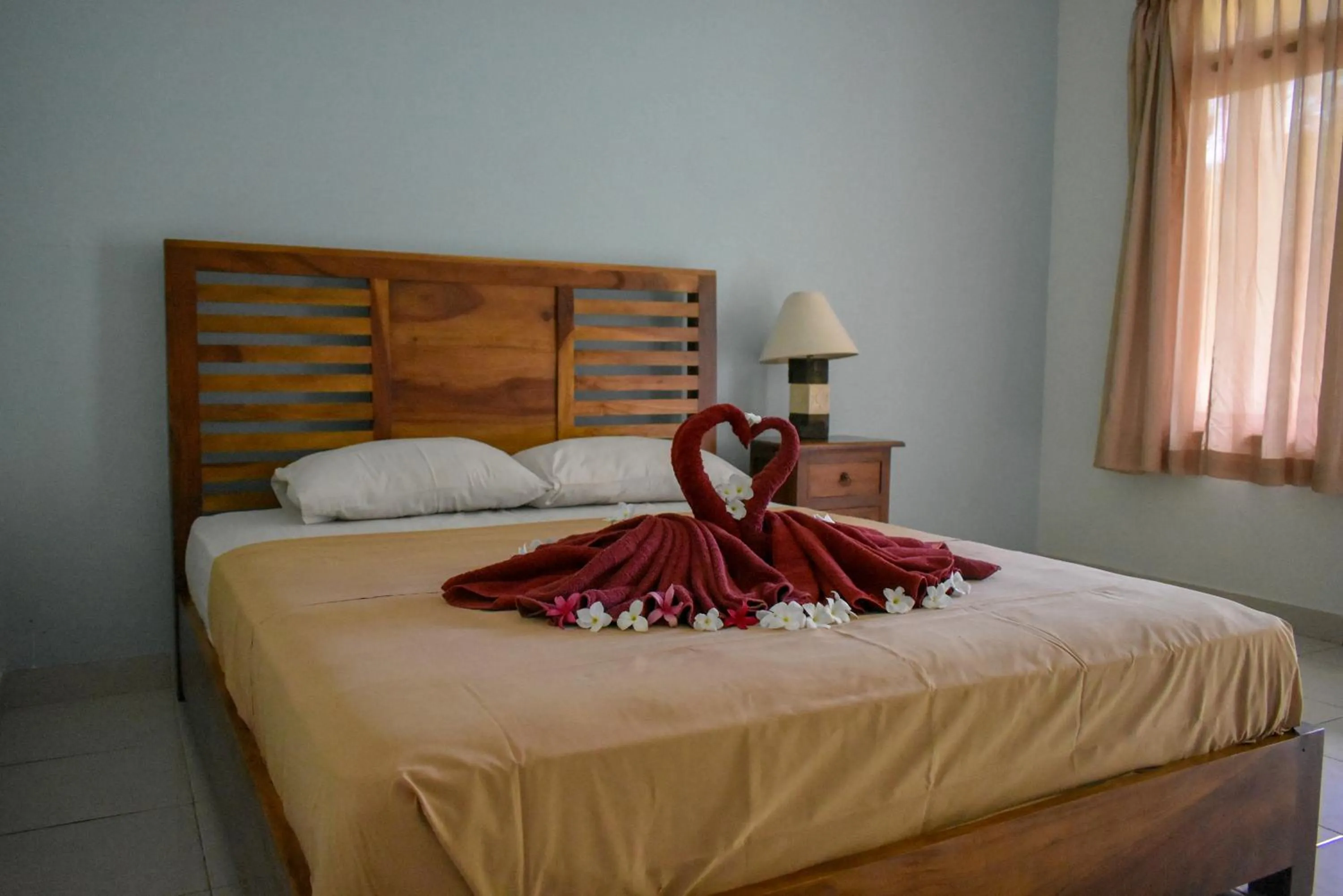 Bed in Medori Putih Homestay