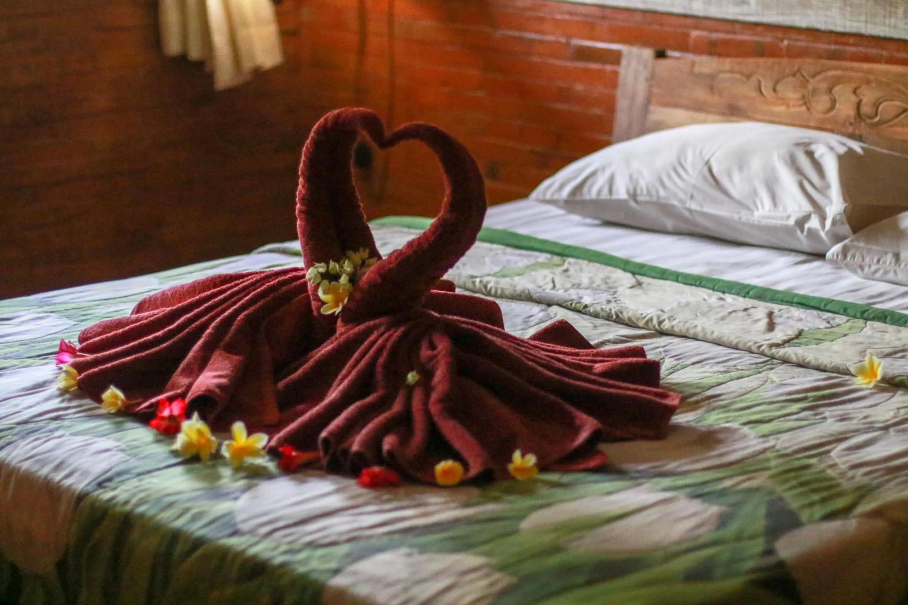 Bed in Medori Putih Homestay