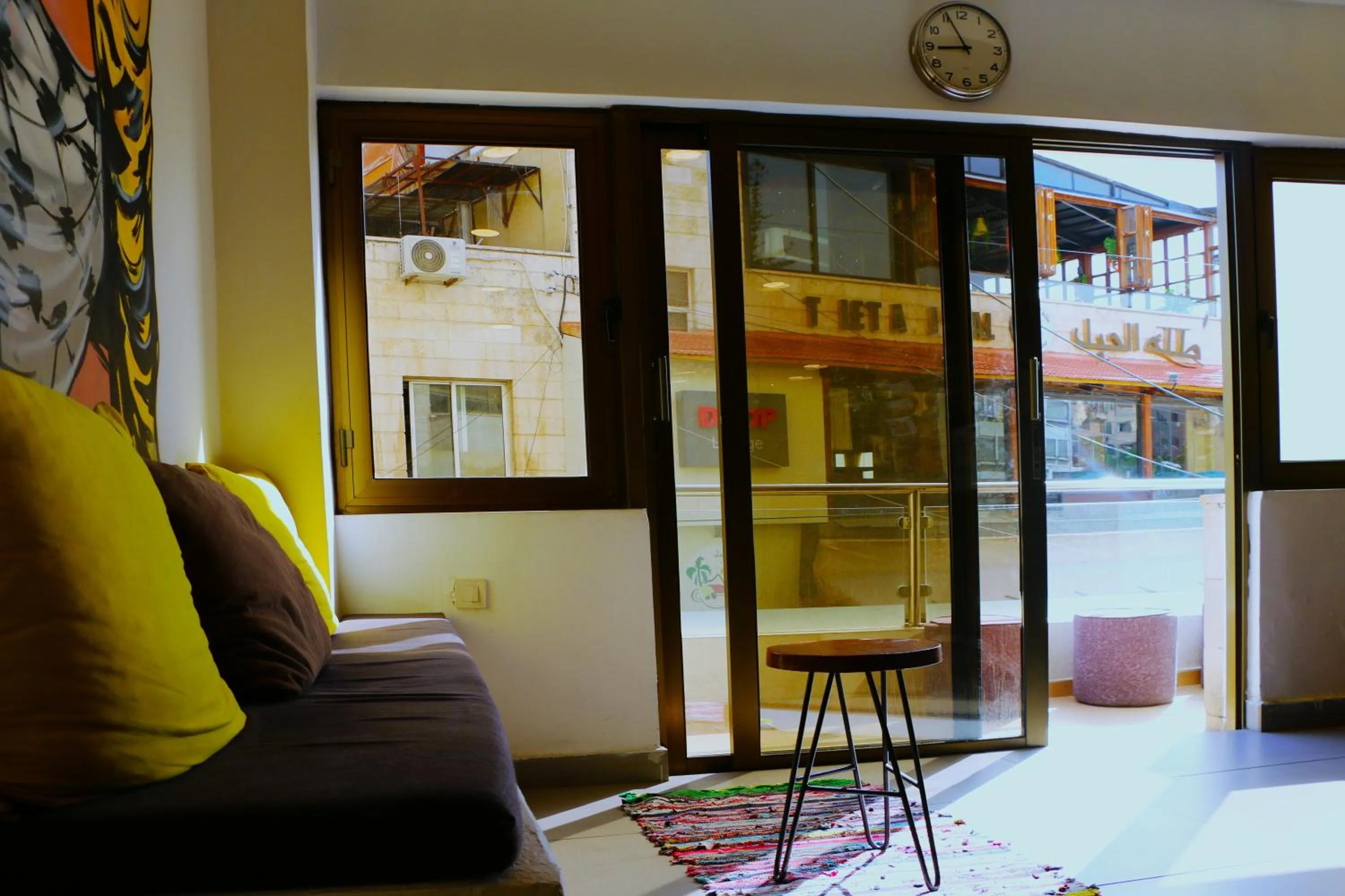 Seating area in Nomads Hotel