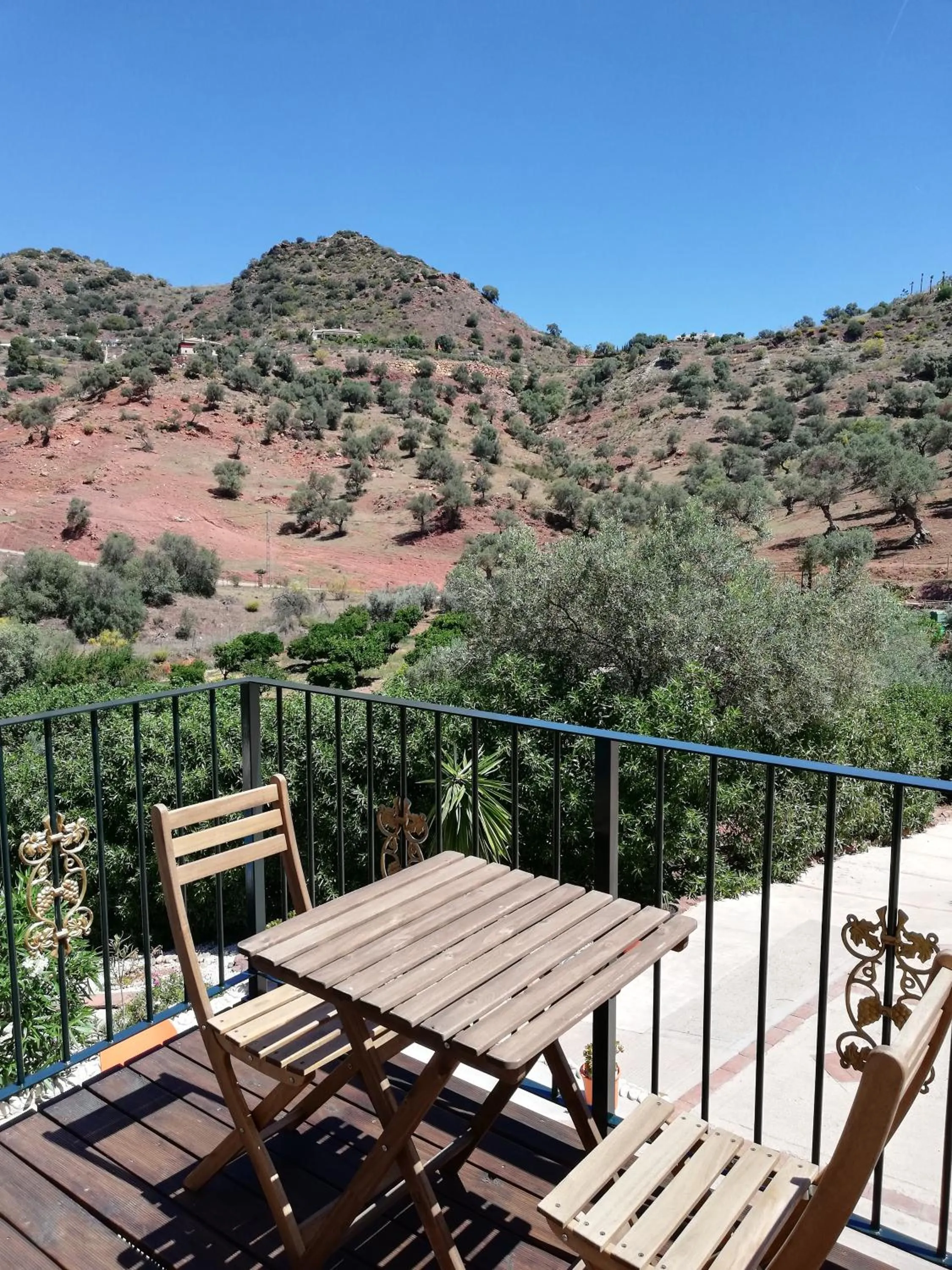 Balcony/Terrace in B&B Casa El Corasueño