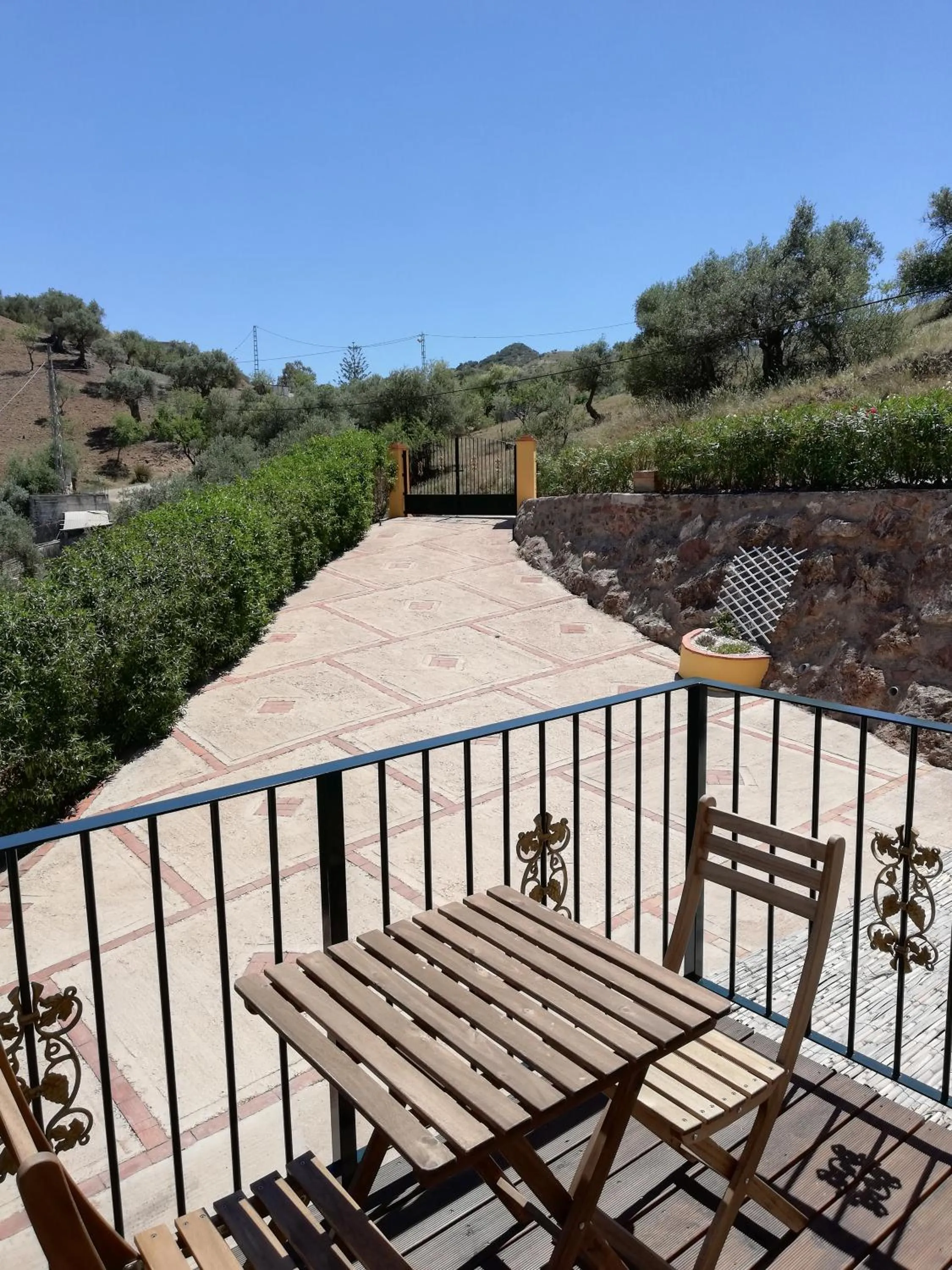 Balcony/Terrace in B&B Casa El Corasueño