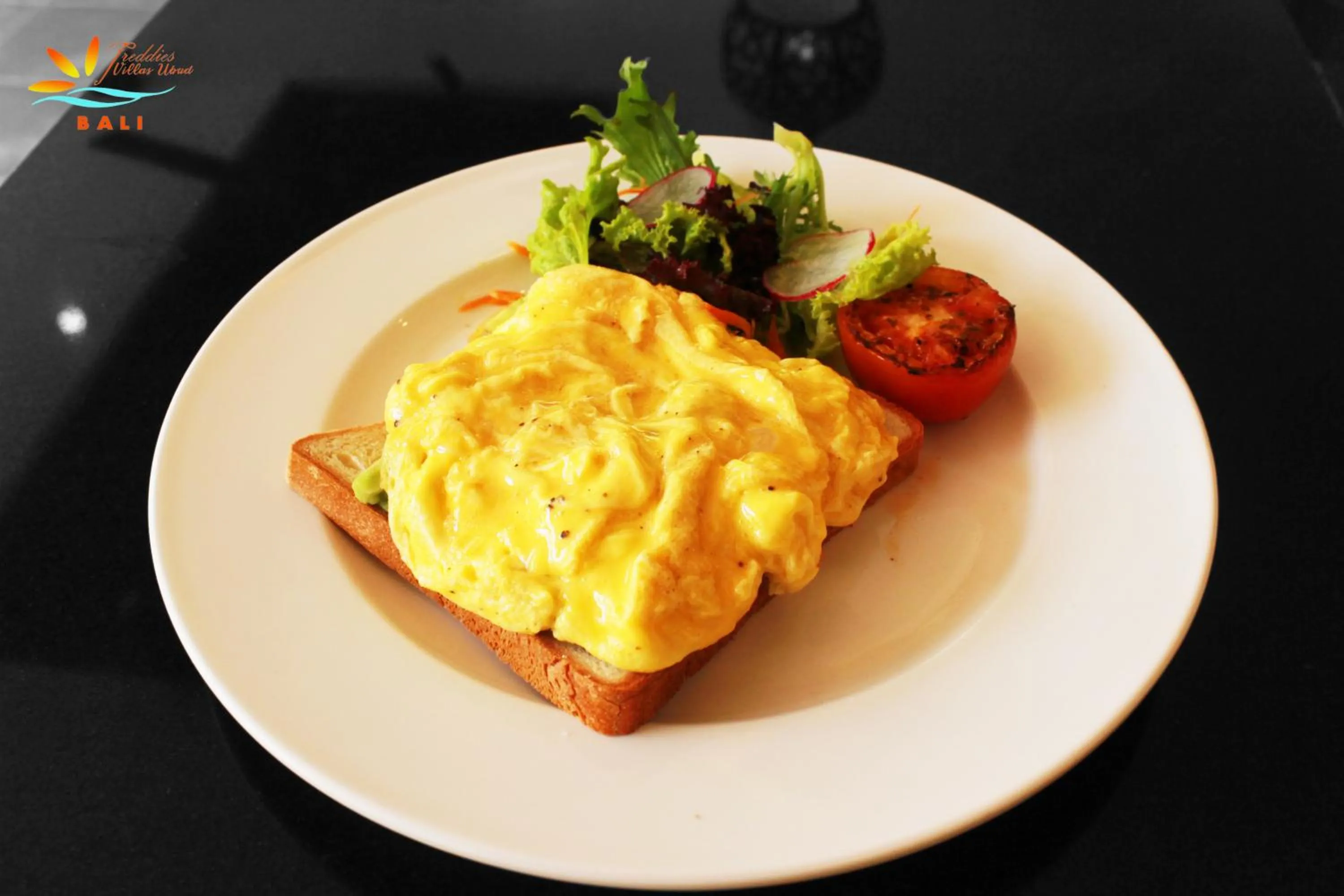 Food in Freddies Resort & Villas Ubud by Kanaya Hospitality