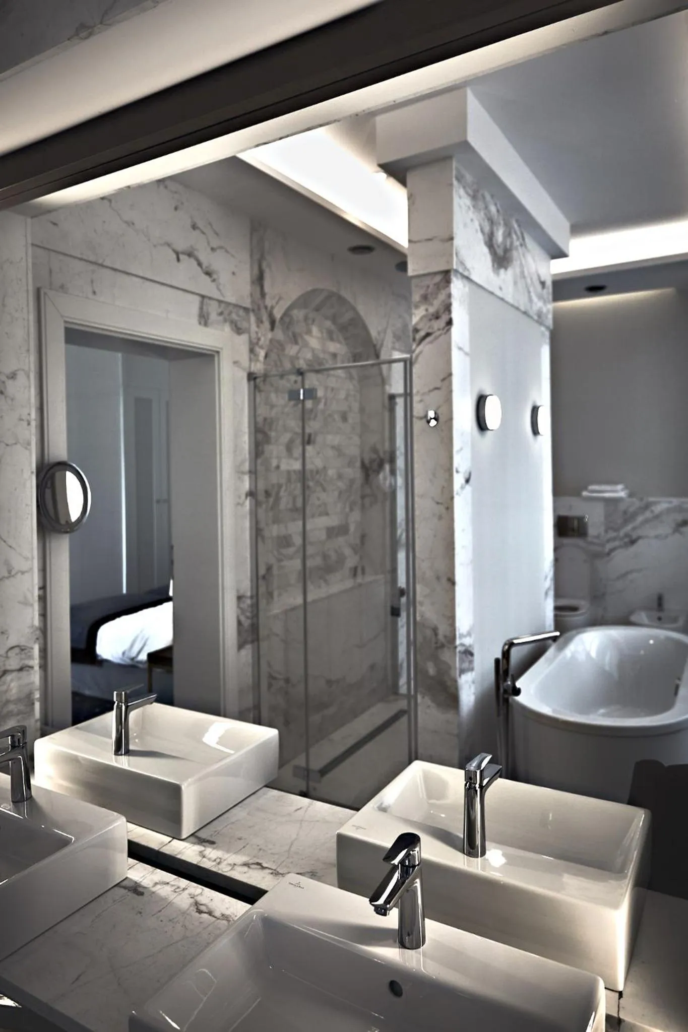 Bathroom in Pałac Komierowo