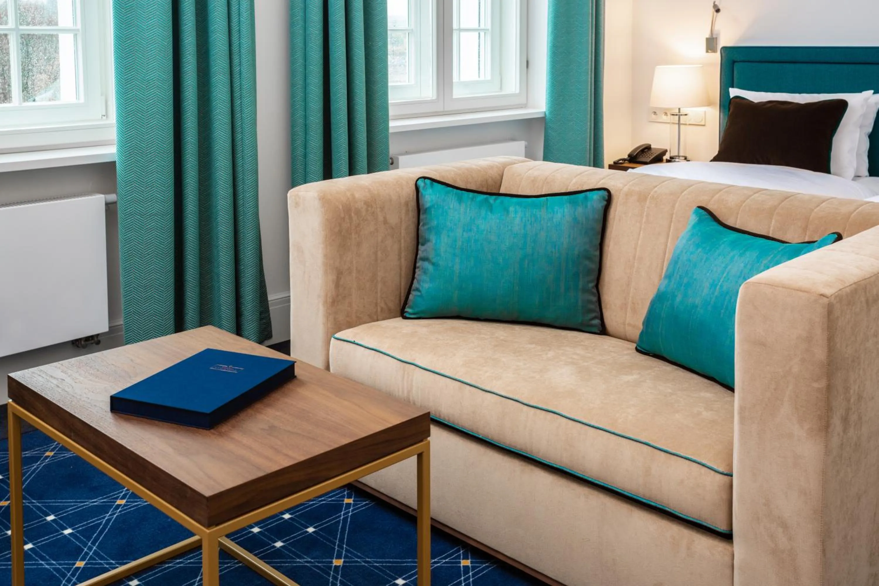 Living room in Pałac Komierowo