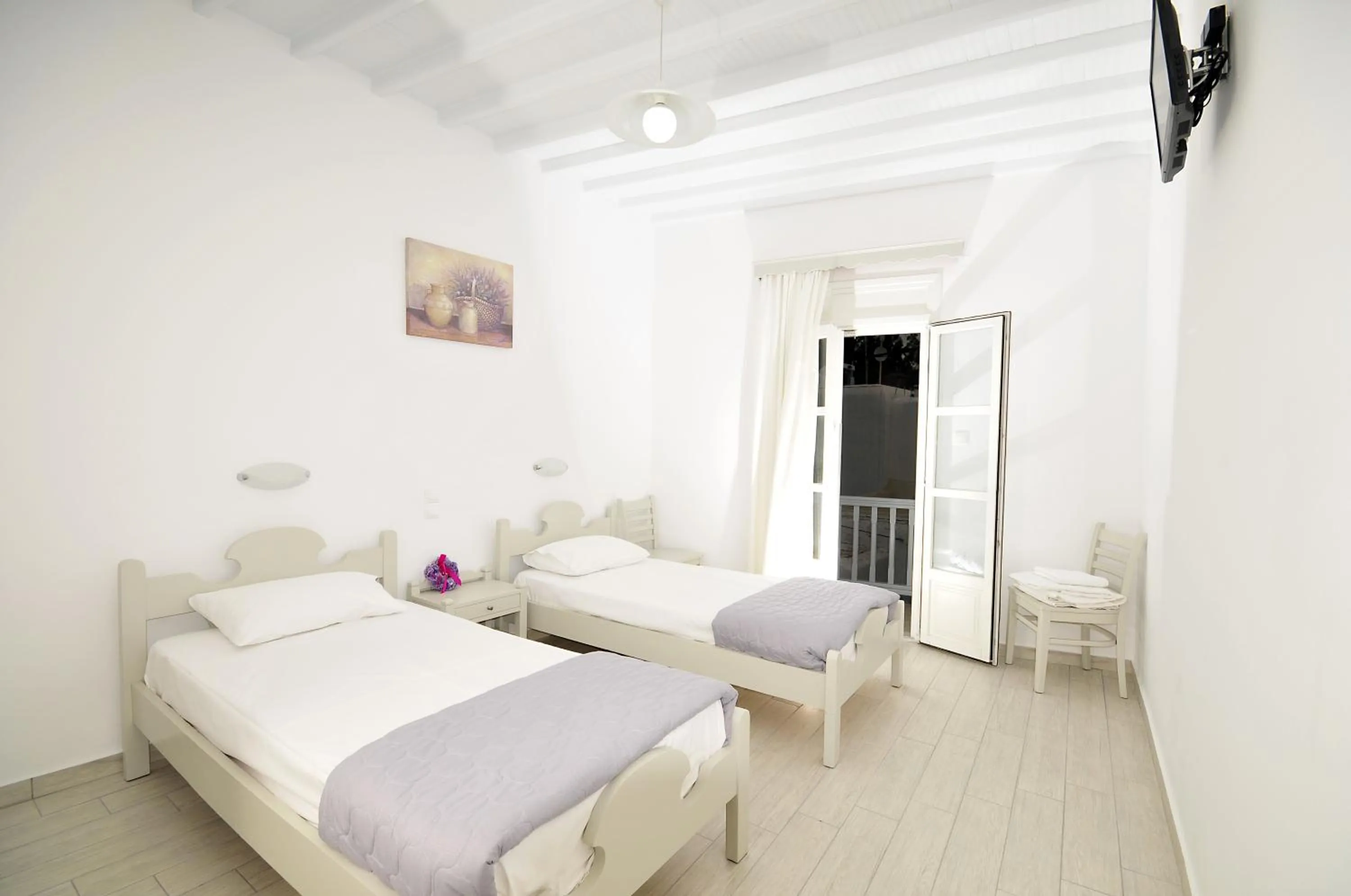 Photo of the whole room, Bed in Dimitra Pension