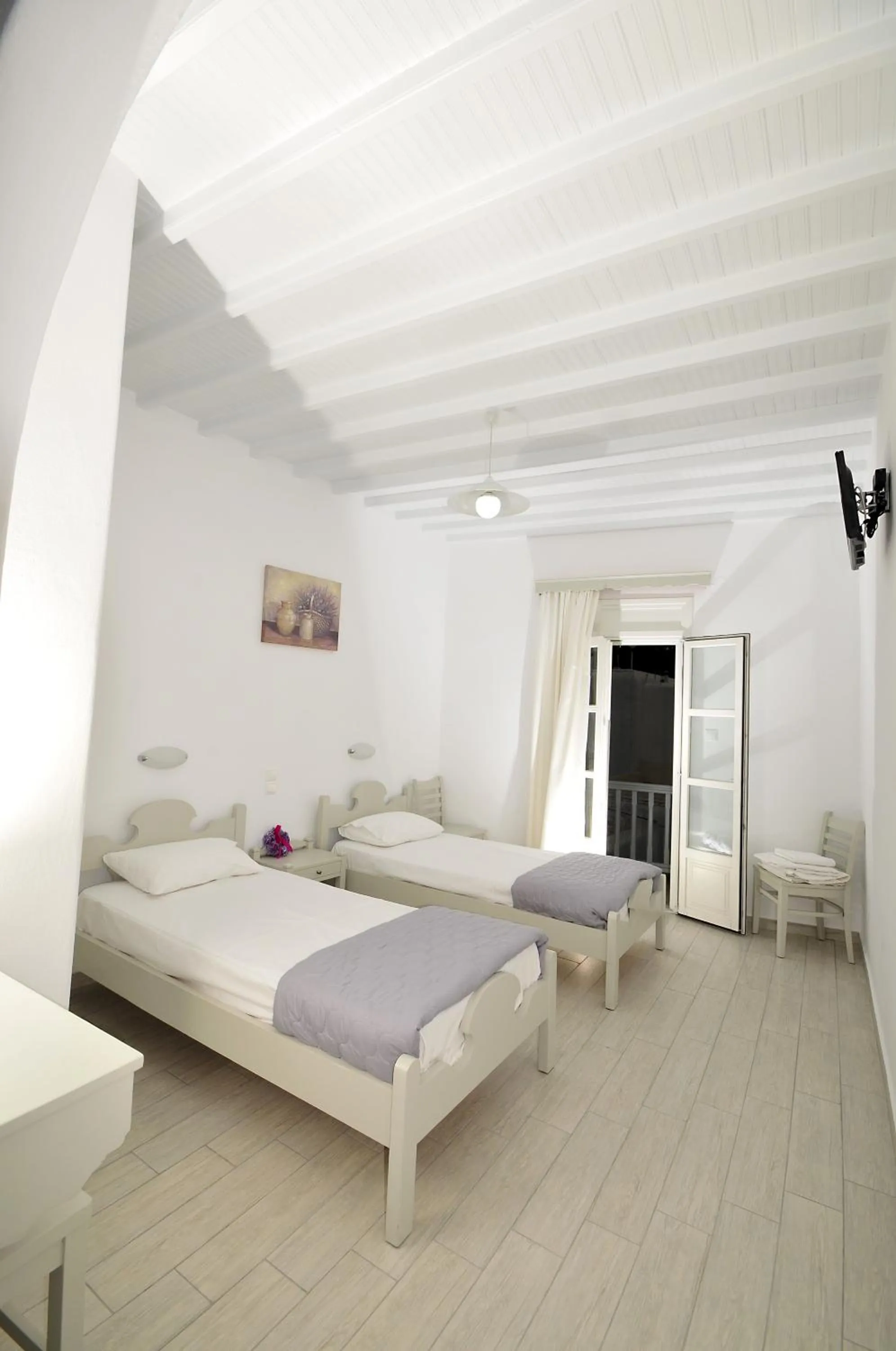 Photo of the whole room, Bed in Dimitra Pension