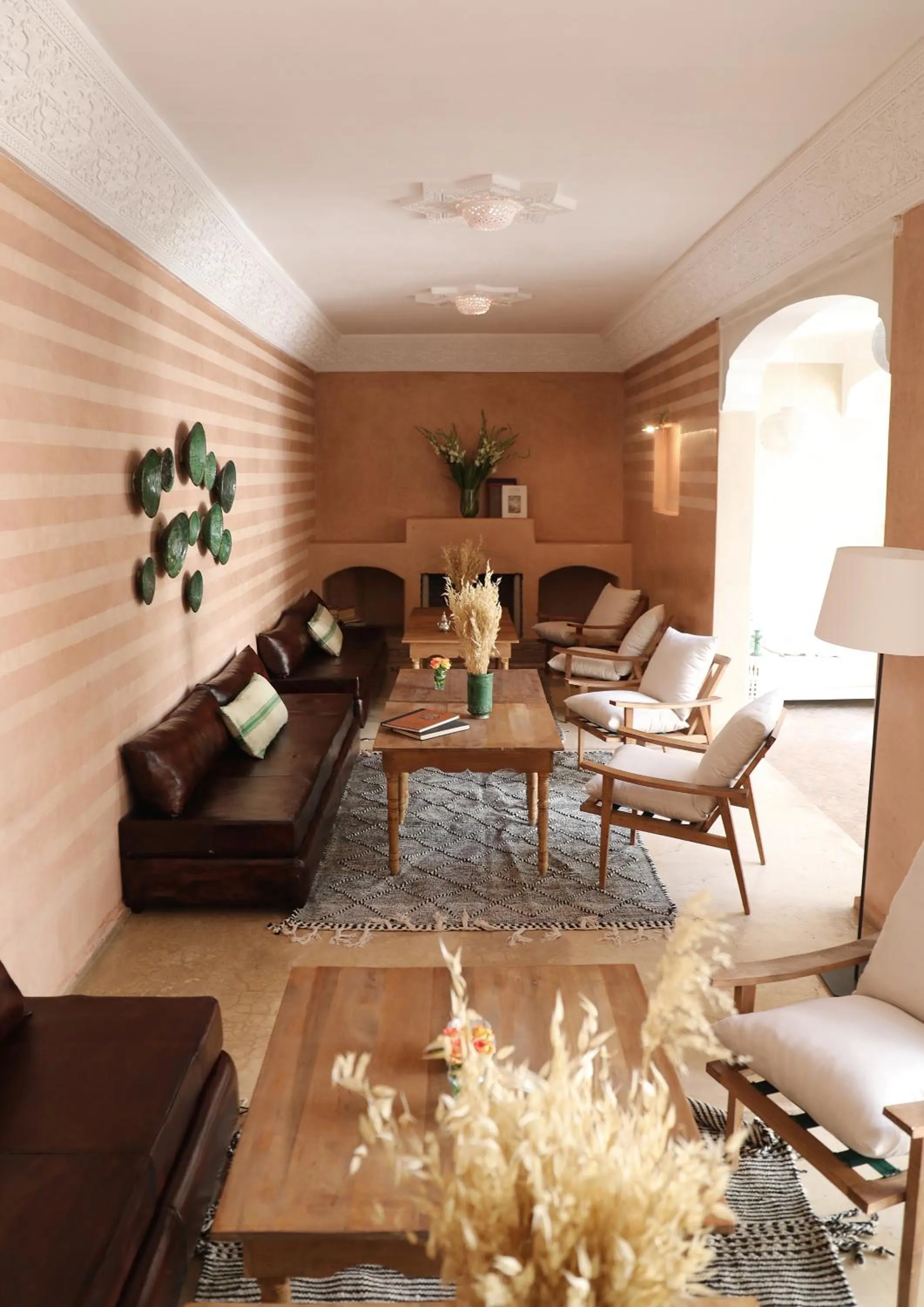 Living room in Riad l'Oiseau du Paradis