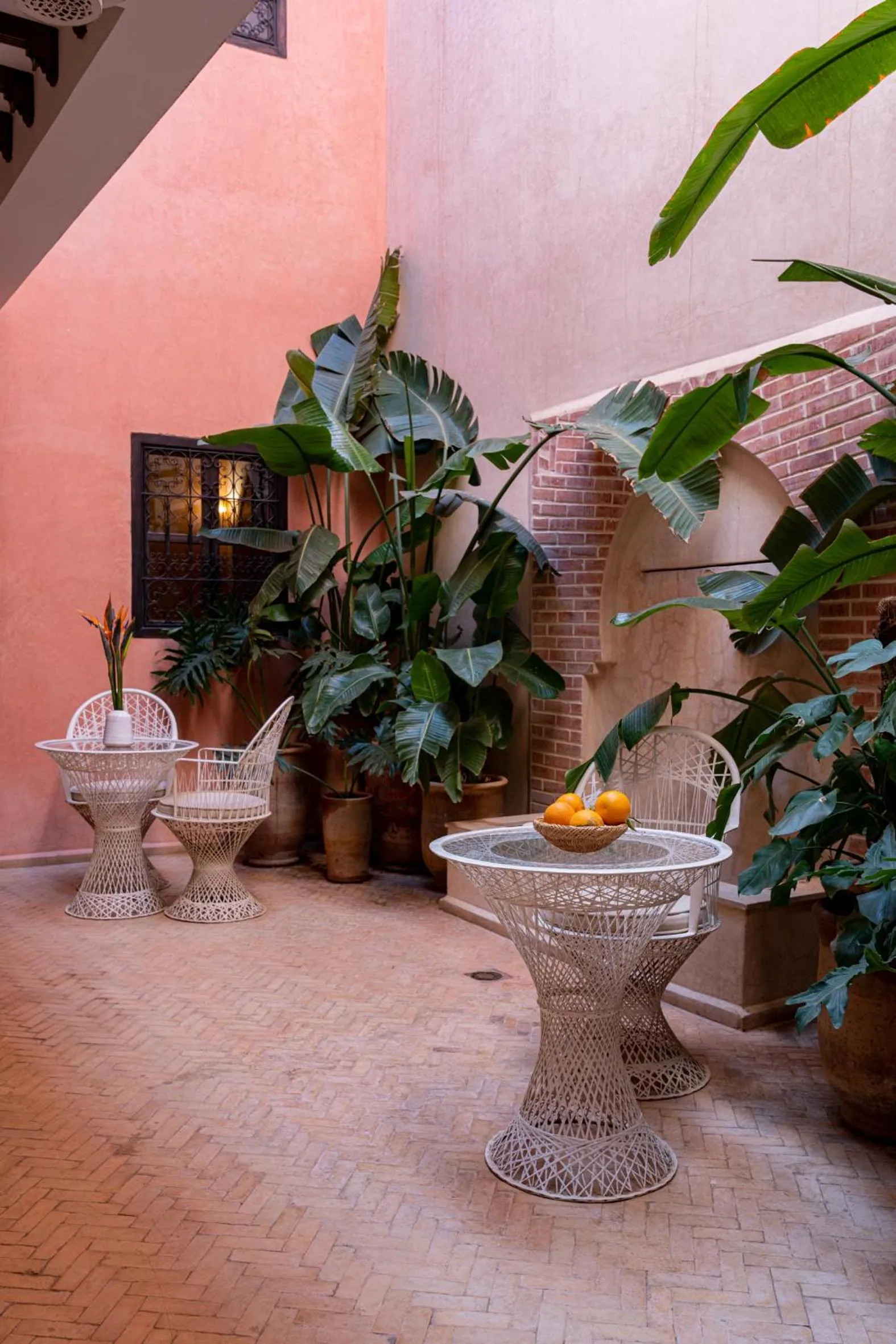 Patio in Riad l'Oiseau du Paradis