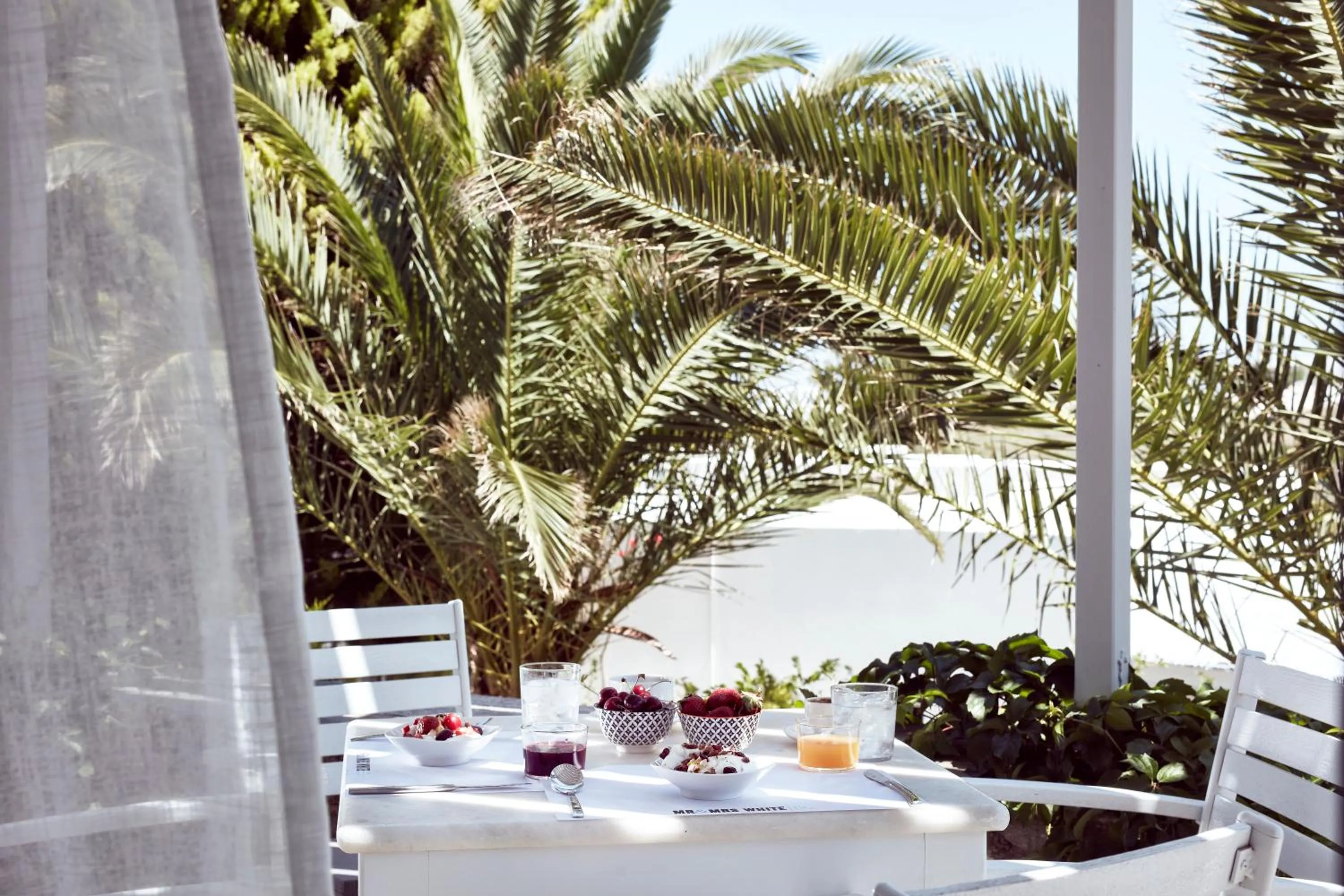 Balcony/Terrace in Mr and Mrs White Paros