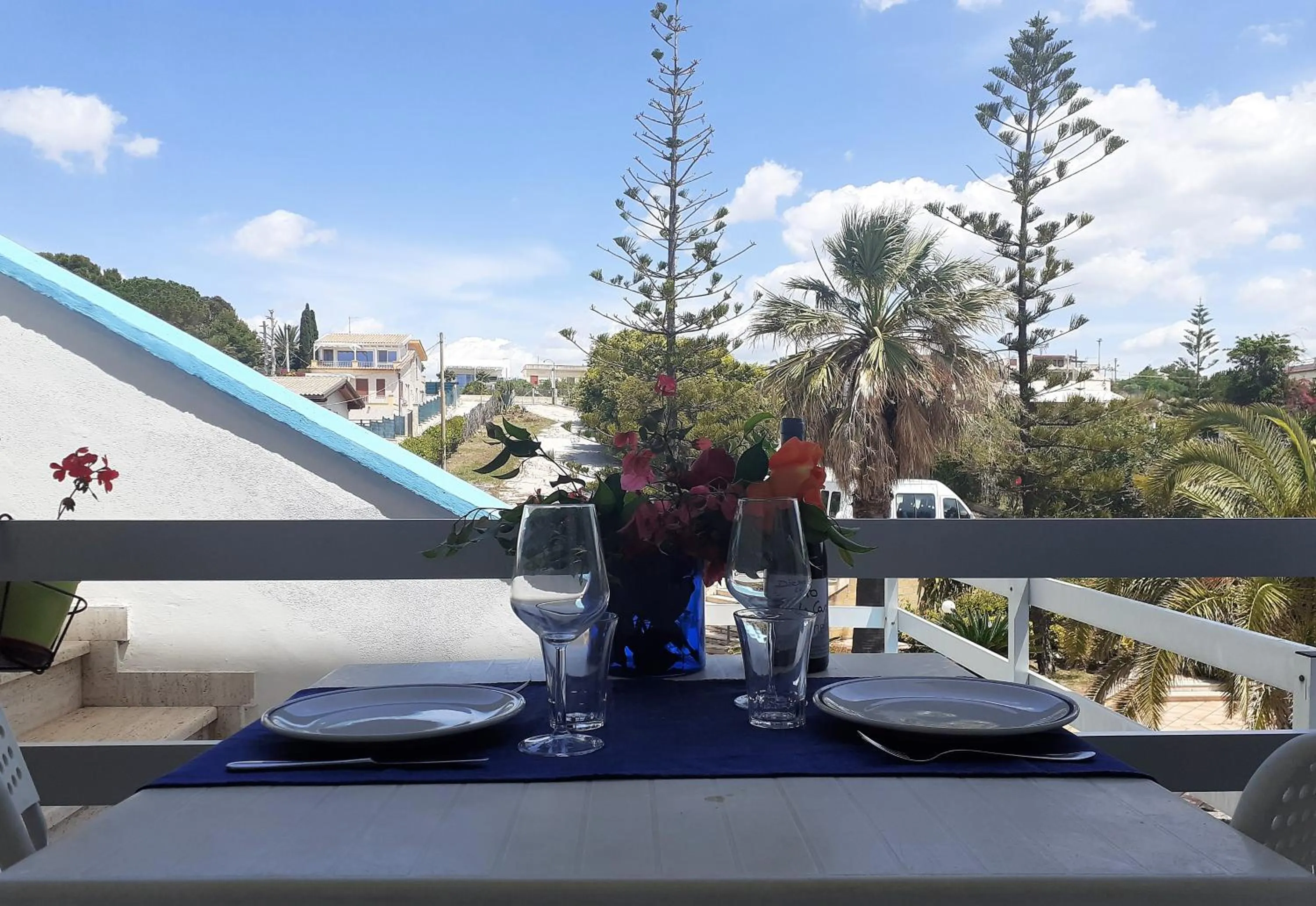 Balcony/Terrace in Residence Le 4 Stagioni