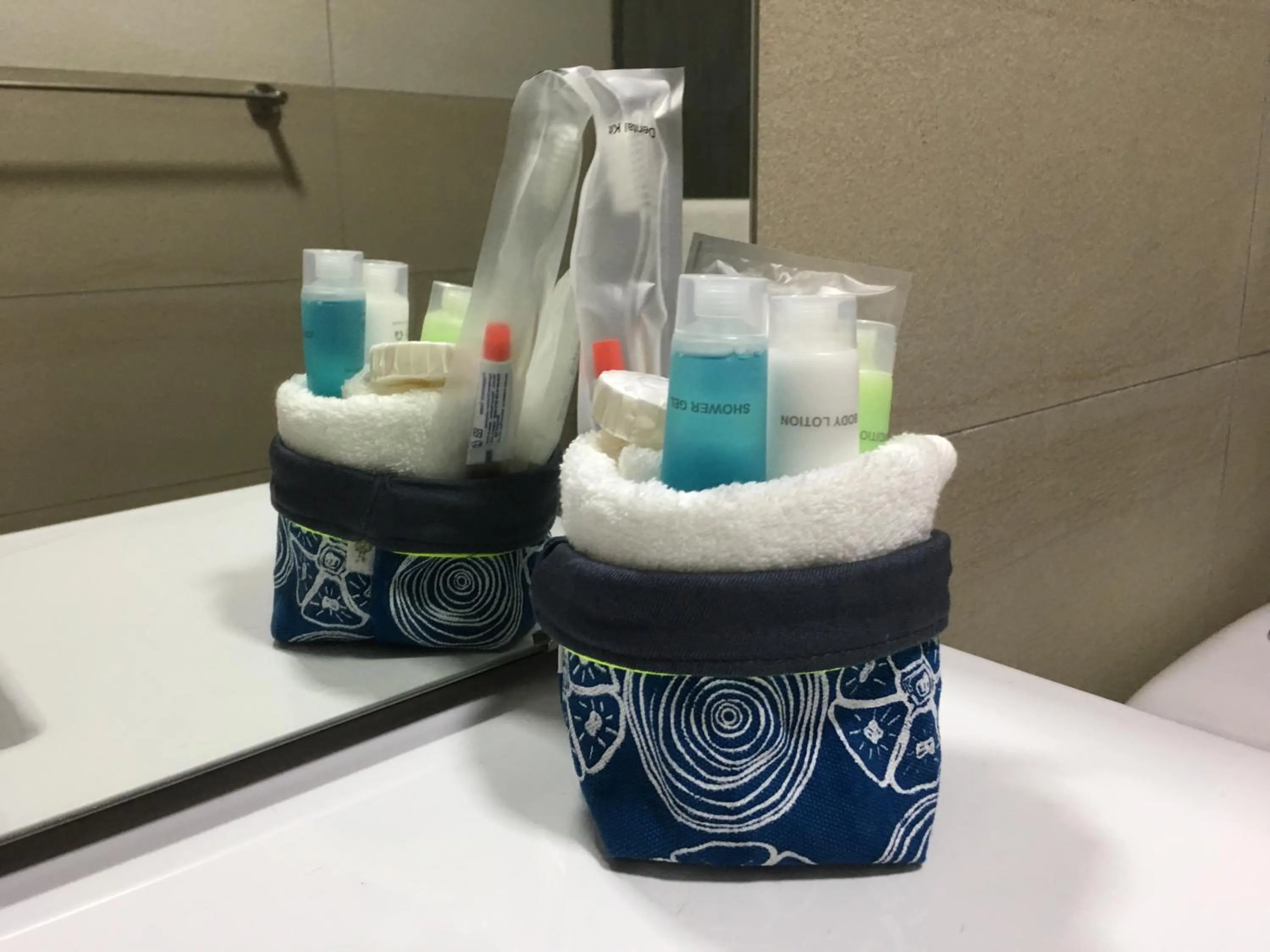 Decorative detail in Fig Tree Residences