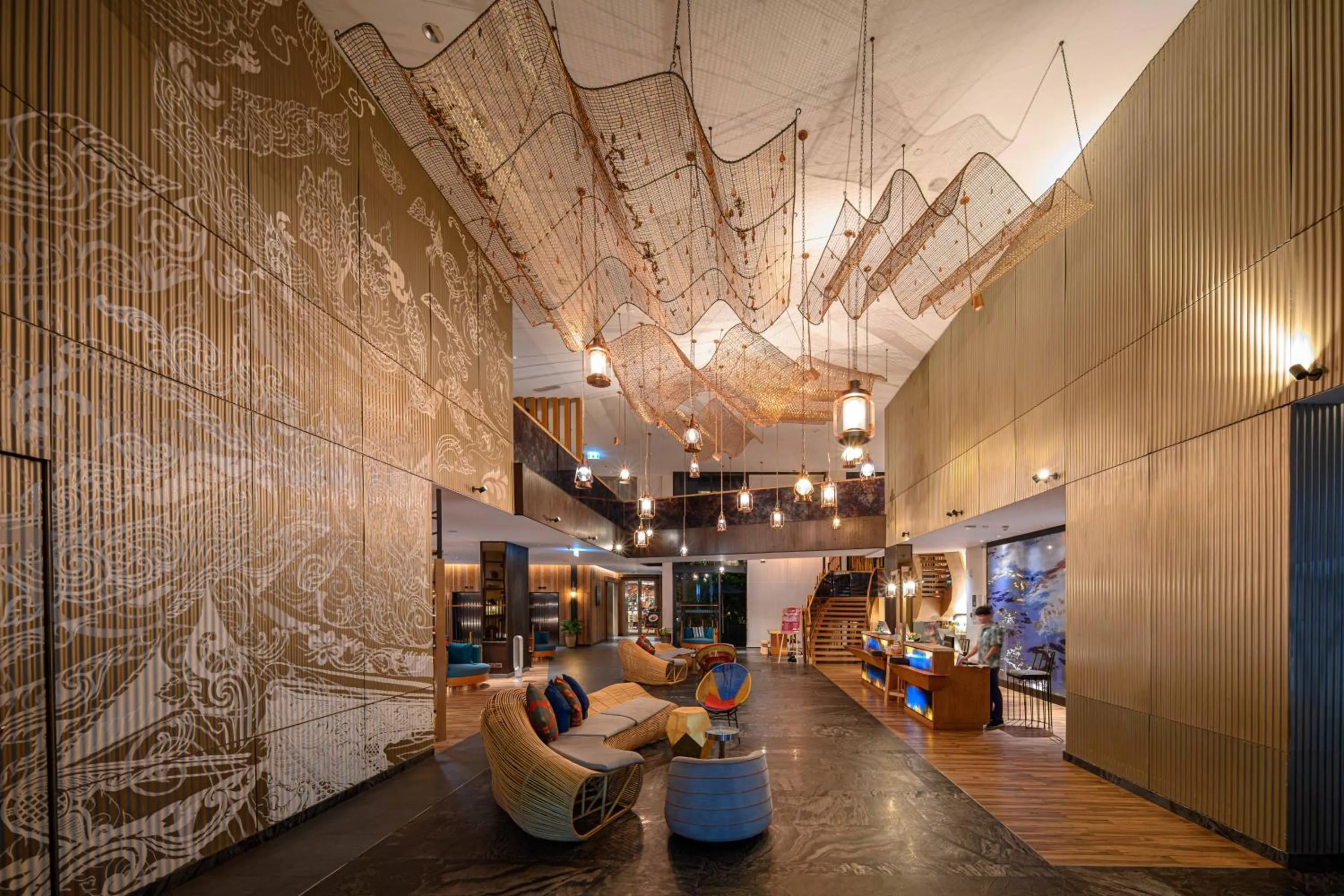 Lobby or reception in Hotel Indigo Phuket Patong by IHG