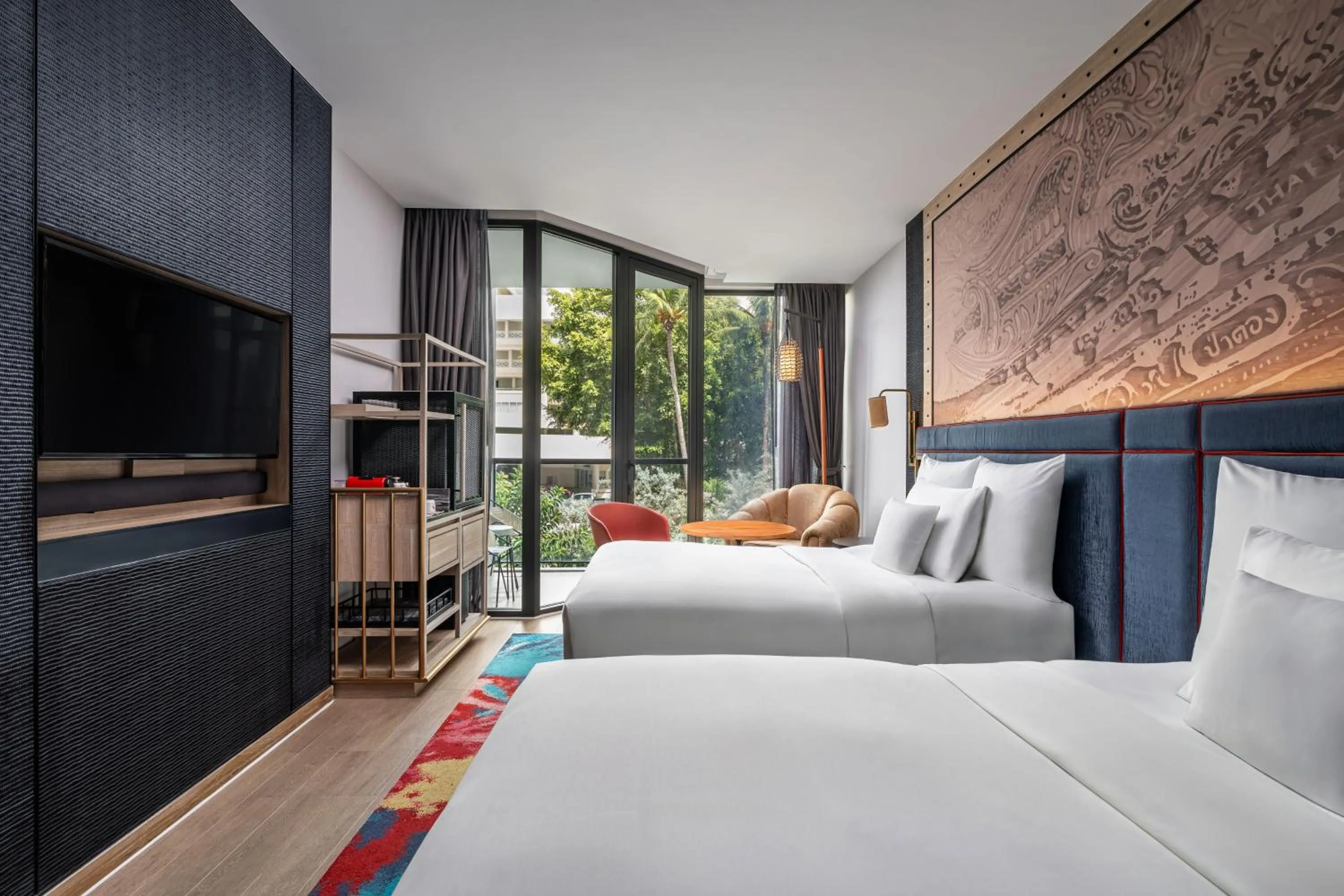 Bed in Hotel Indigo Phuket Patong by IHG