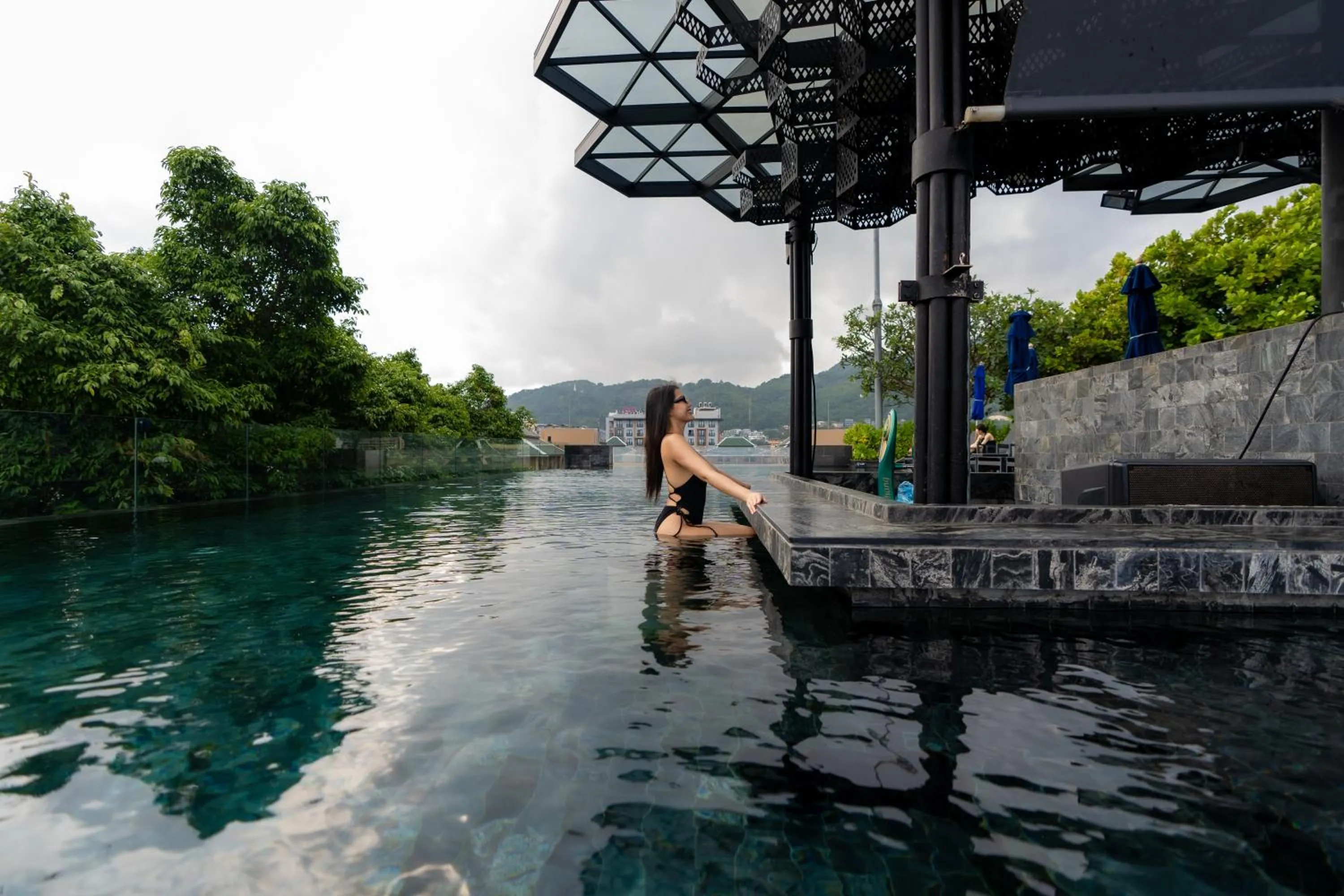 Pool view in Hotel Indigo Phuket Patong by IHG