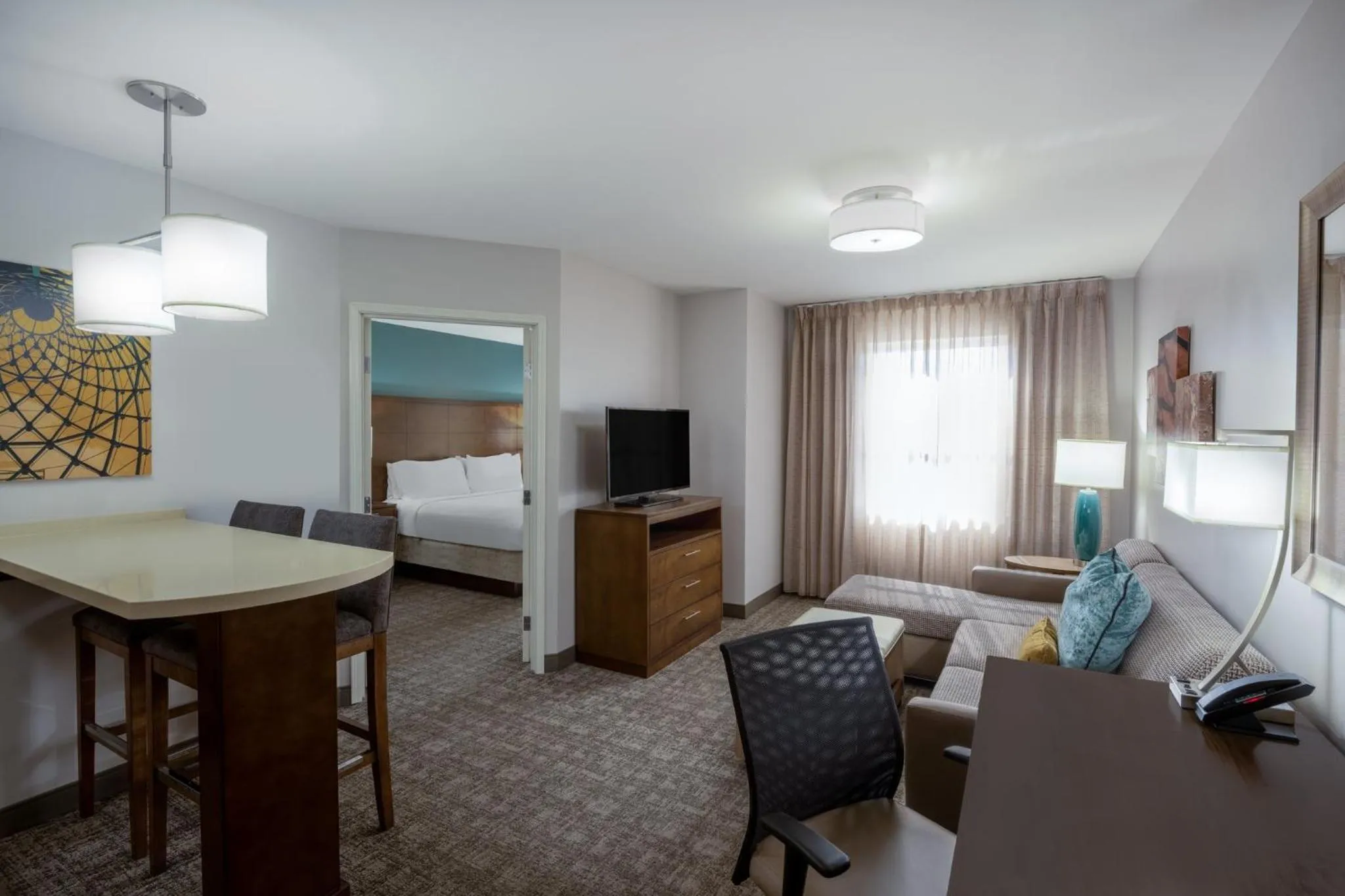 Photo of the whole room, Bed in Staybridge Suites - Gilbert - East Mesa by IHG