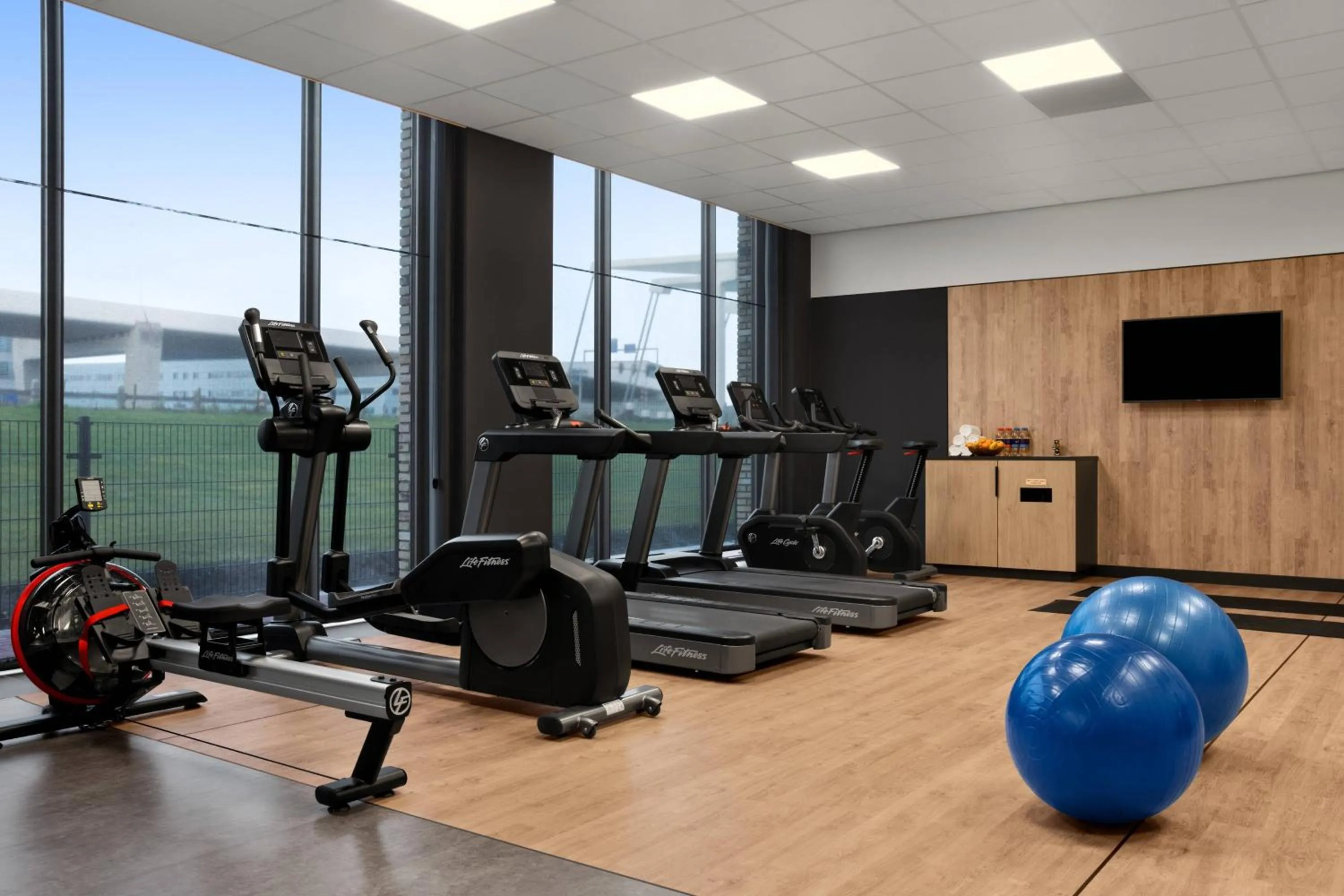Fitness centre/facilities in Renaissance Amsterdam Schiphol Airport Hotel