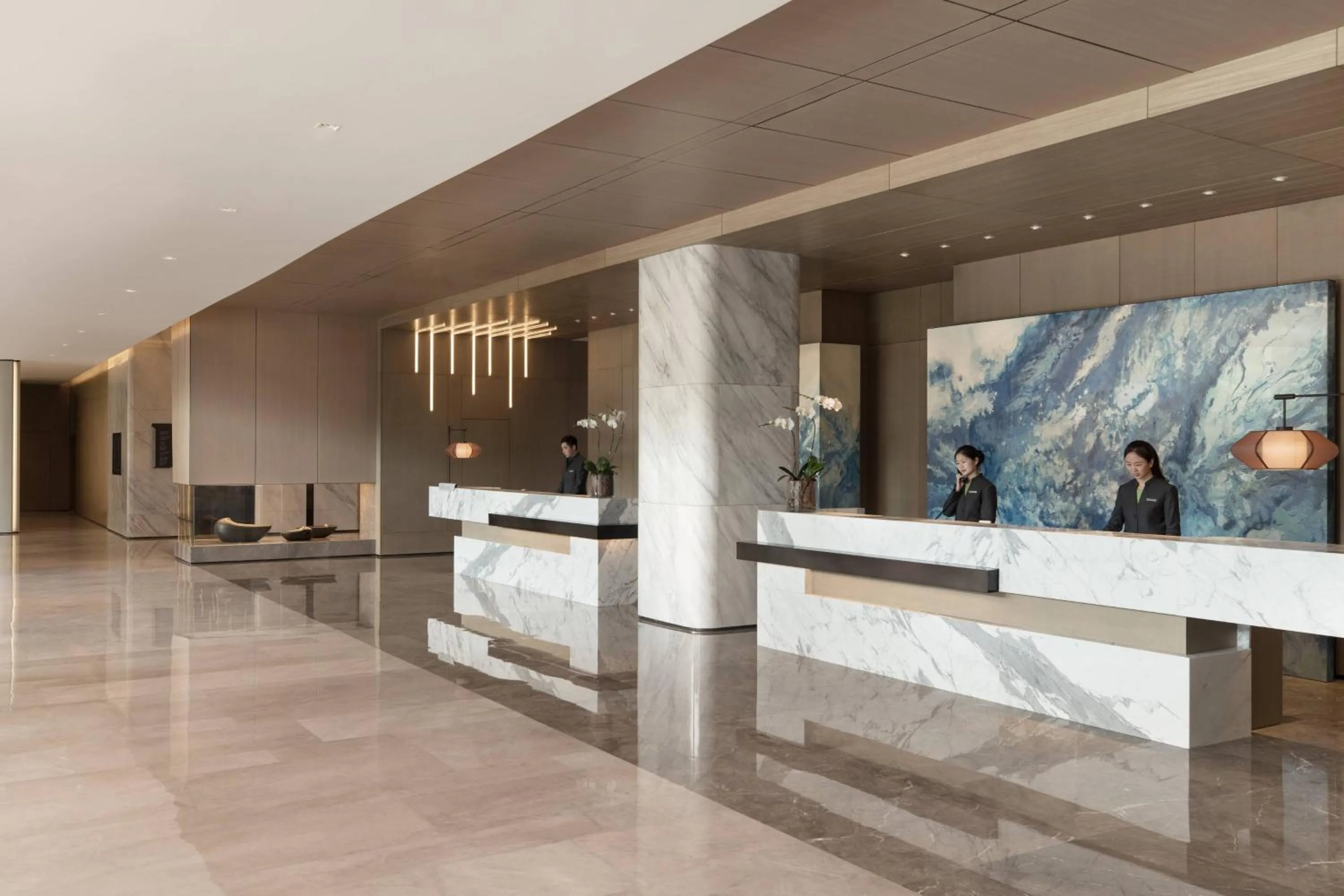 Lobby or reception in Courtyard by Marriott Shenzhen Northwest