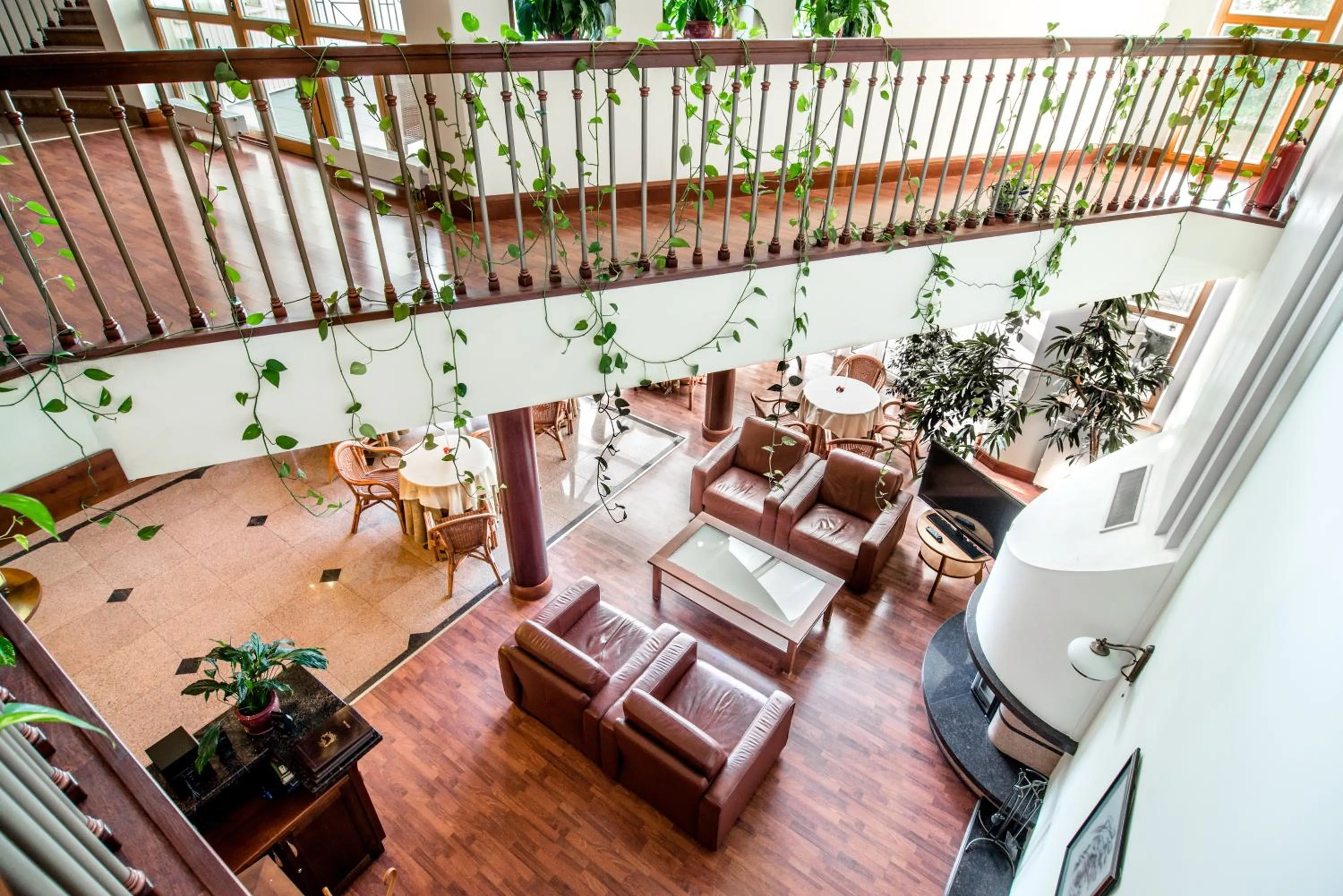 Communal lounge/ TV room in Hotel Violeta