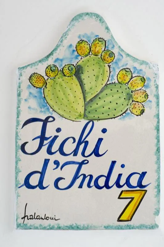 Decorative detail in Hotel Girasole