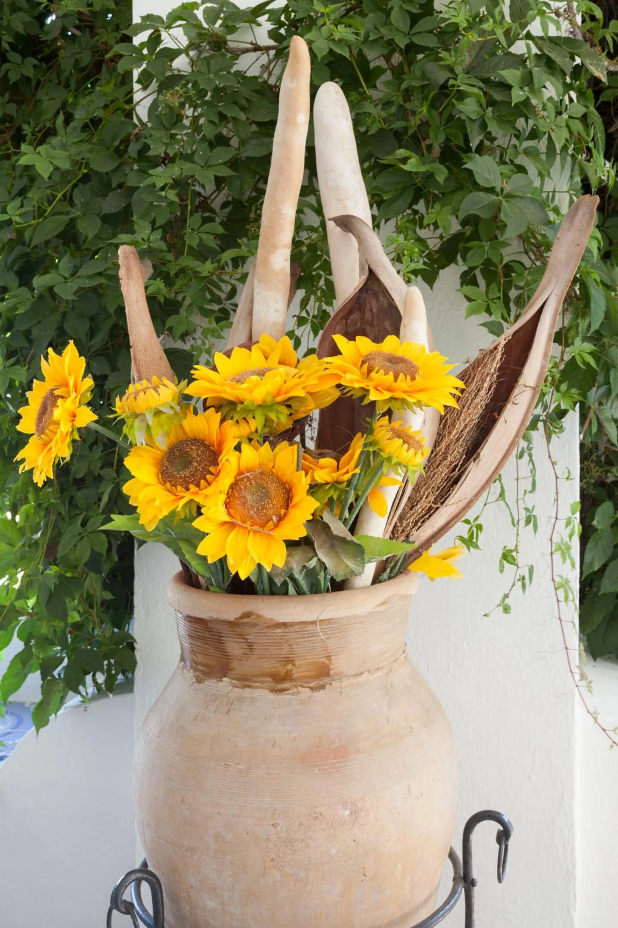 Decorative detail in Hotel Girasole