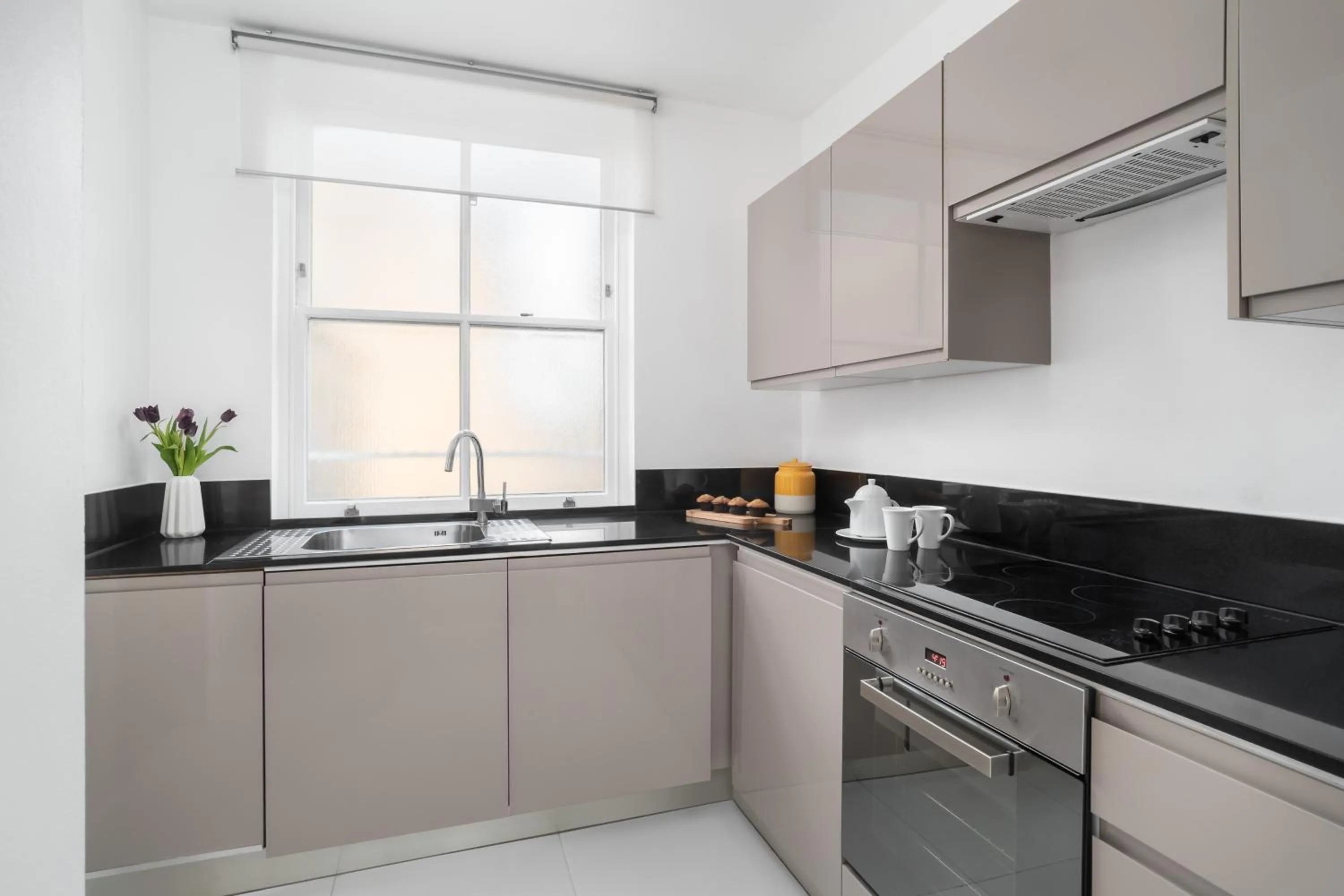 kitchen in Nevern Place by Supercity Aparthotels