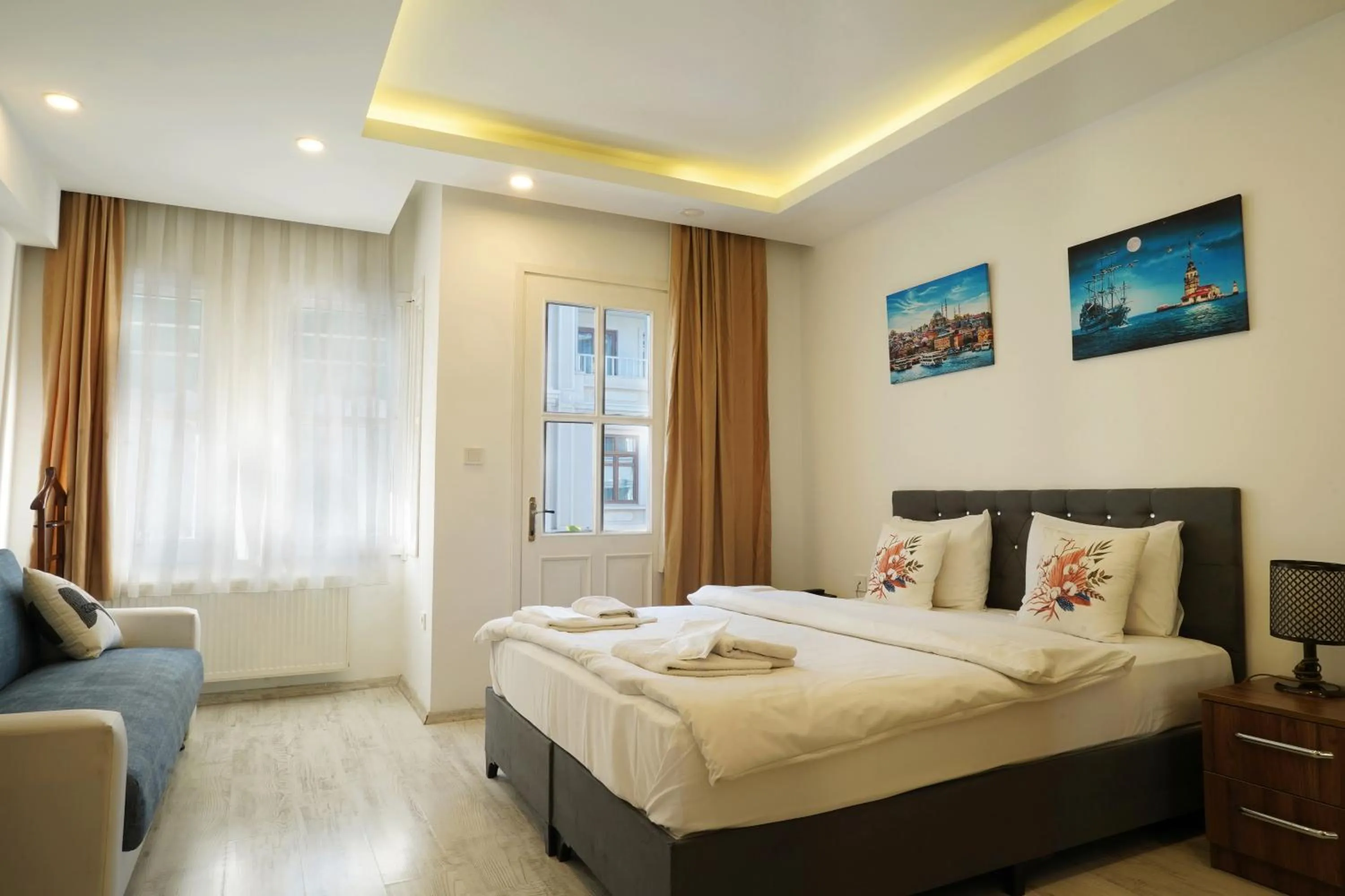 Bed in Zeugma Hotel Sultanahmet