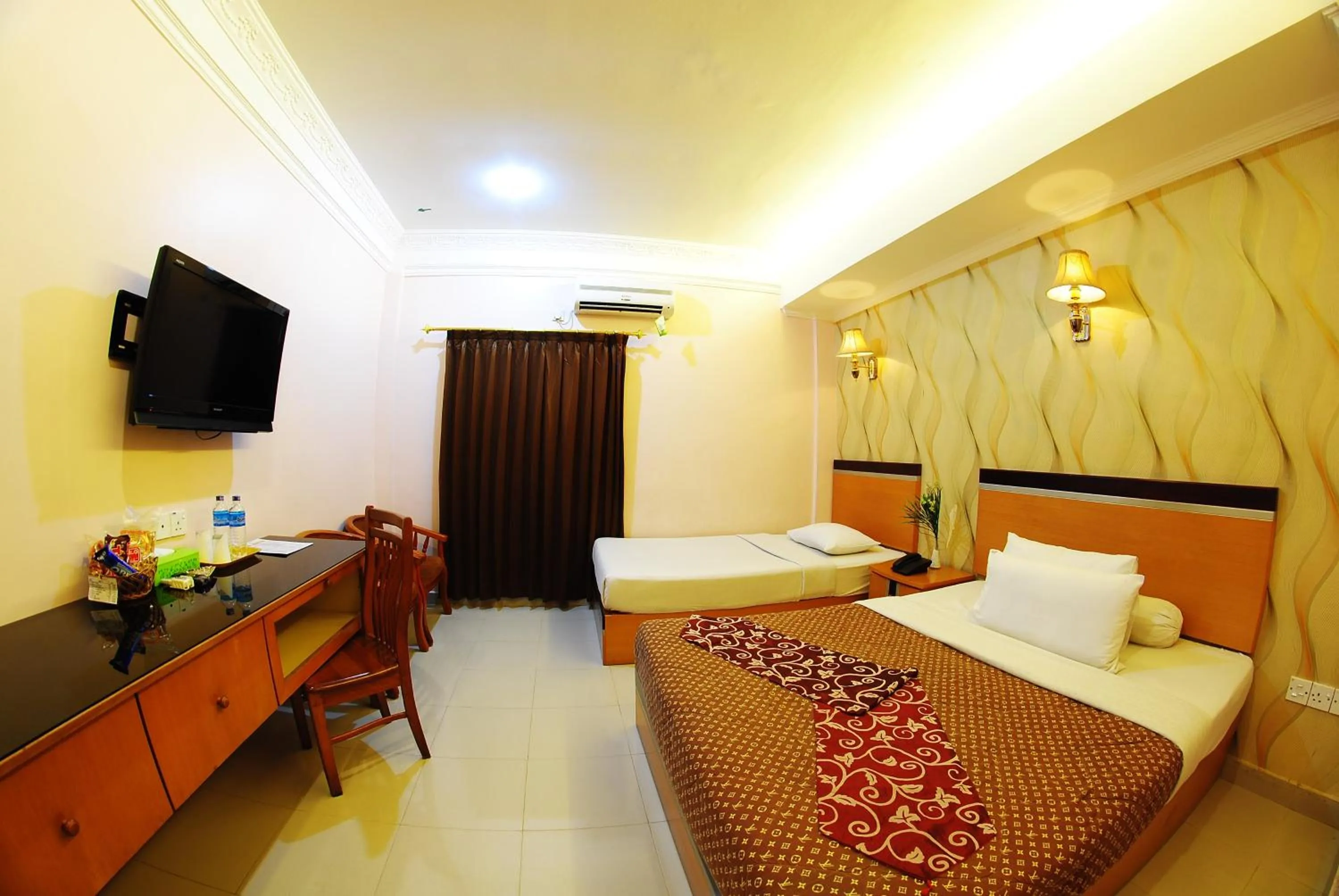 Bed in Hotel Panorama