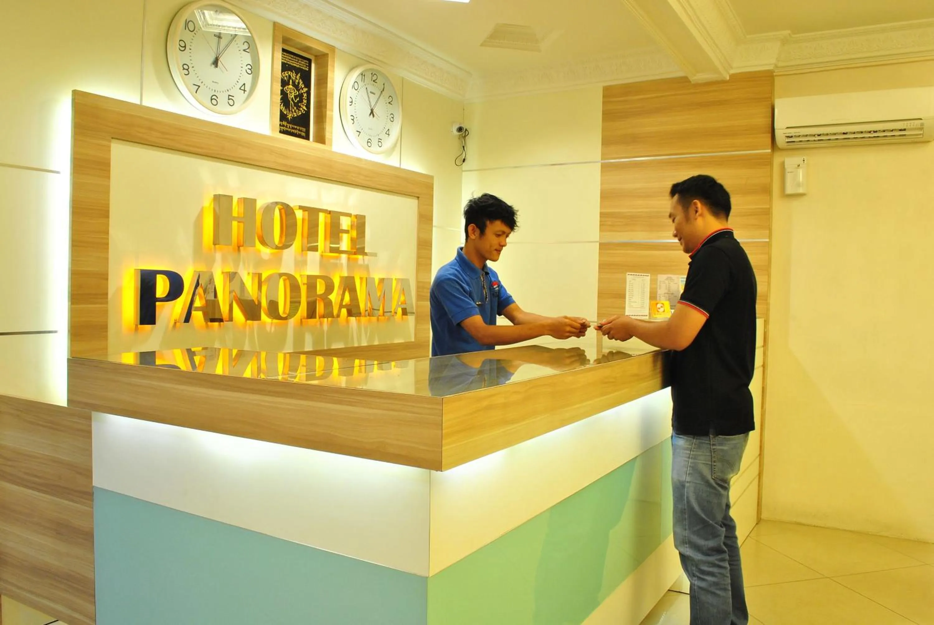 Lobby or reception in Hotel Panorama