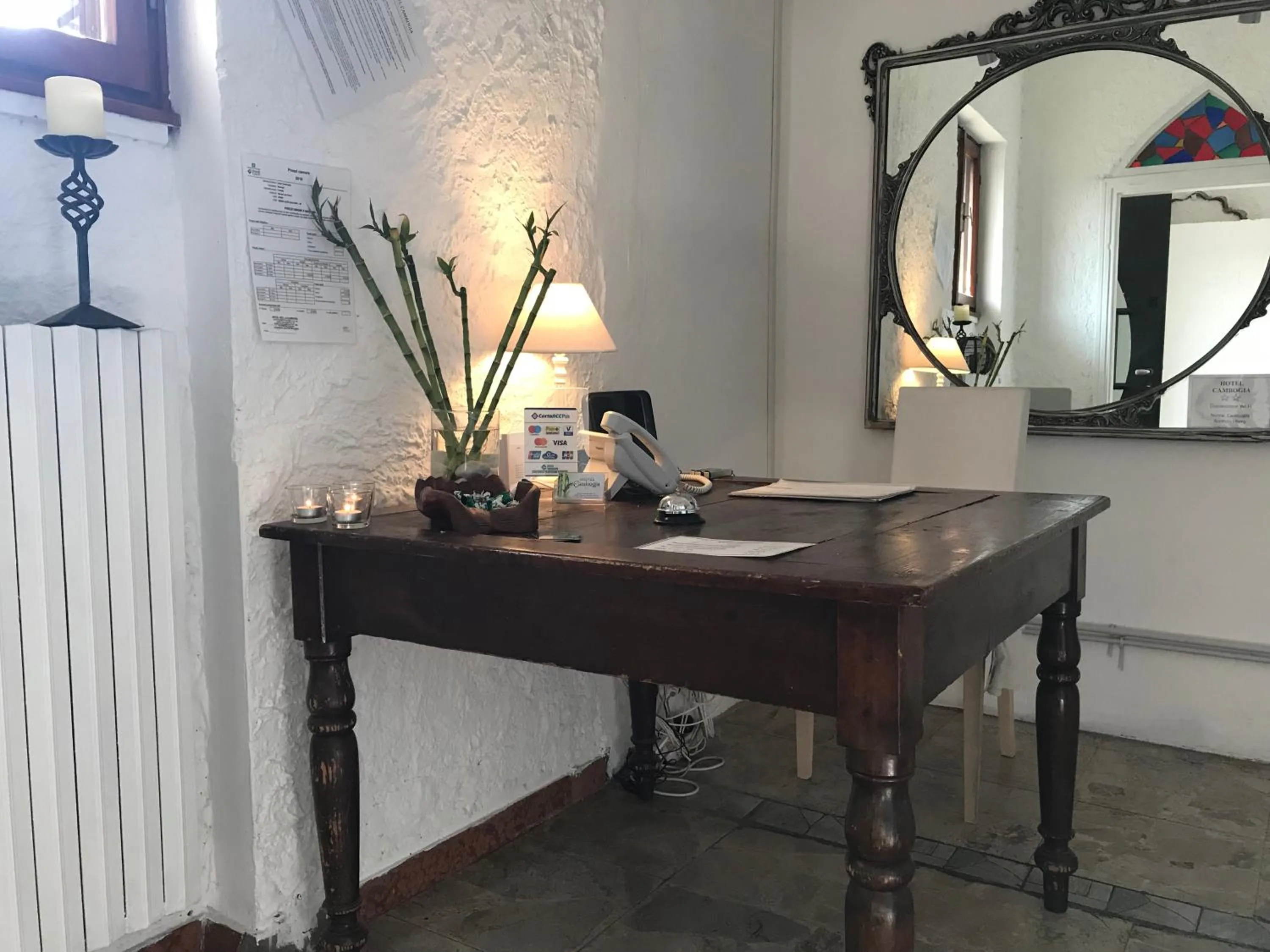 Decorative detail in Hotel Cambogia