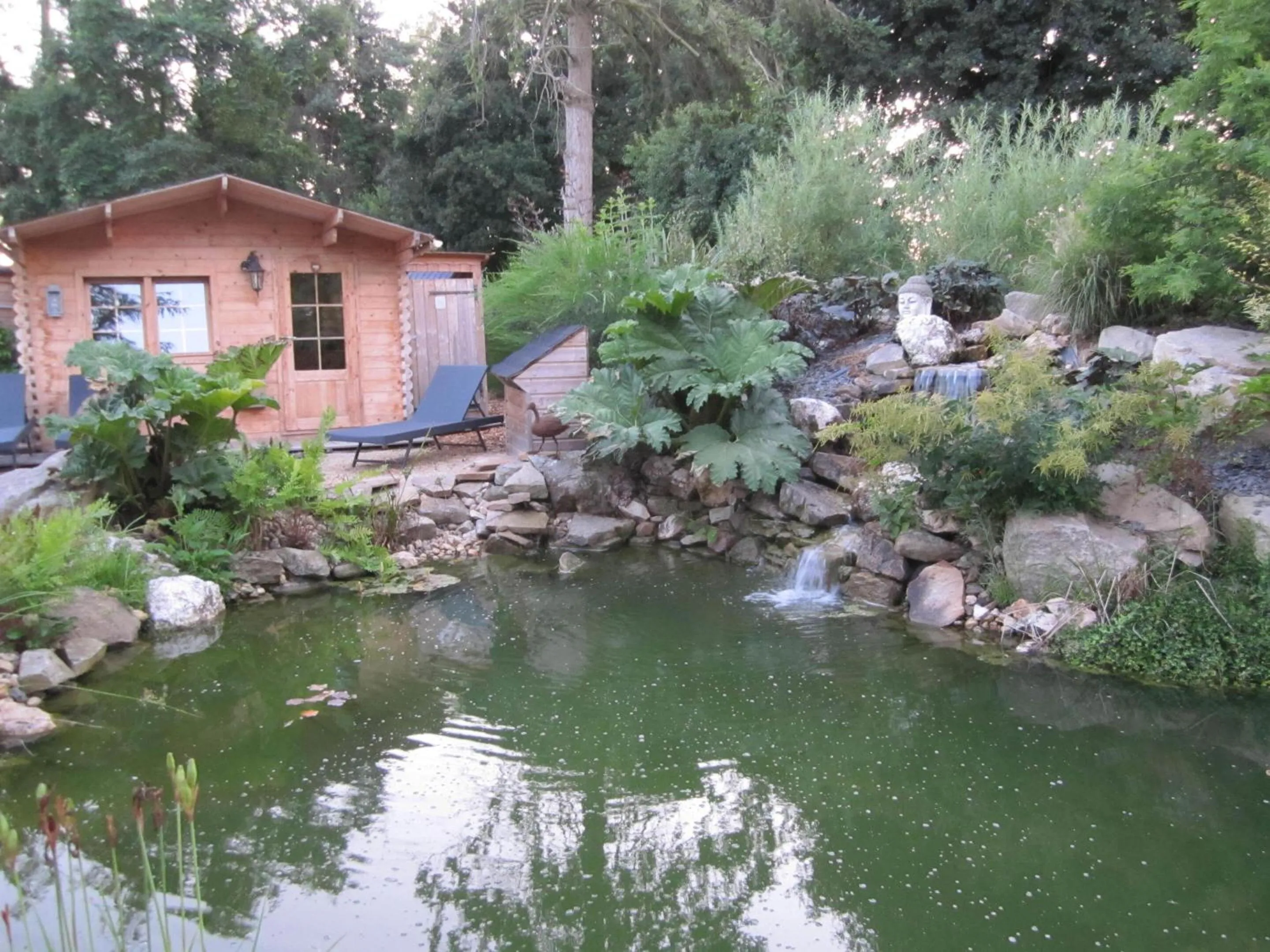 Garden in Manoir Desnachez
