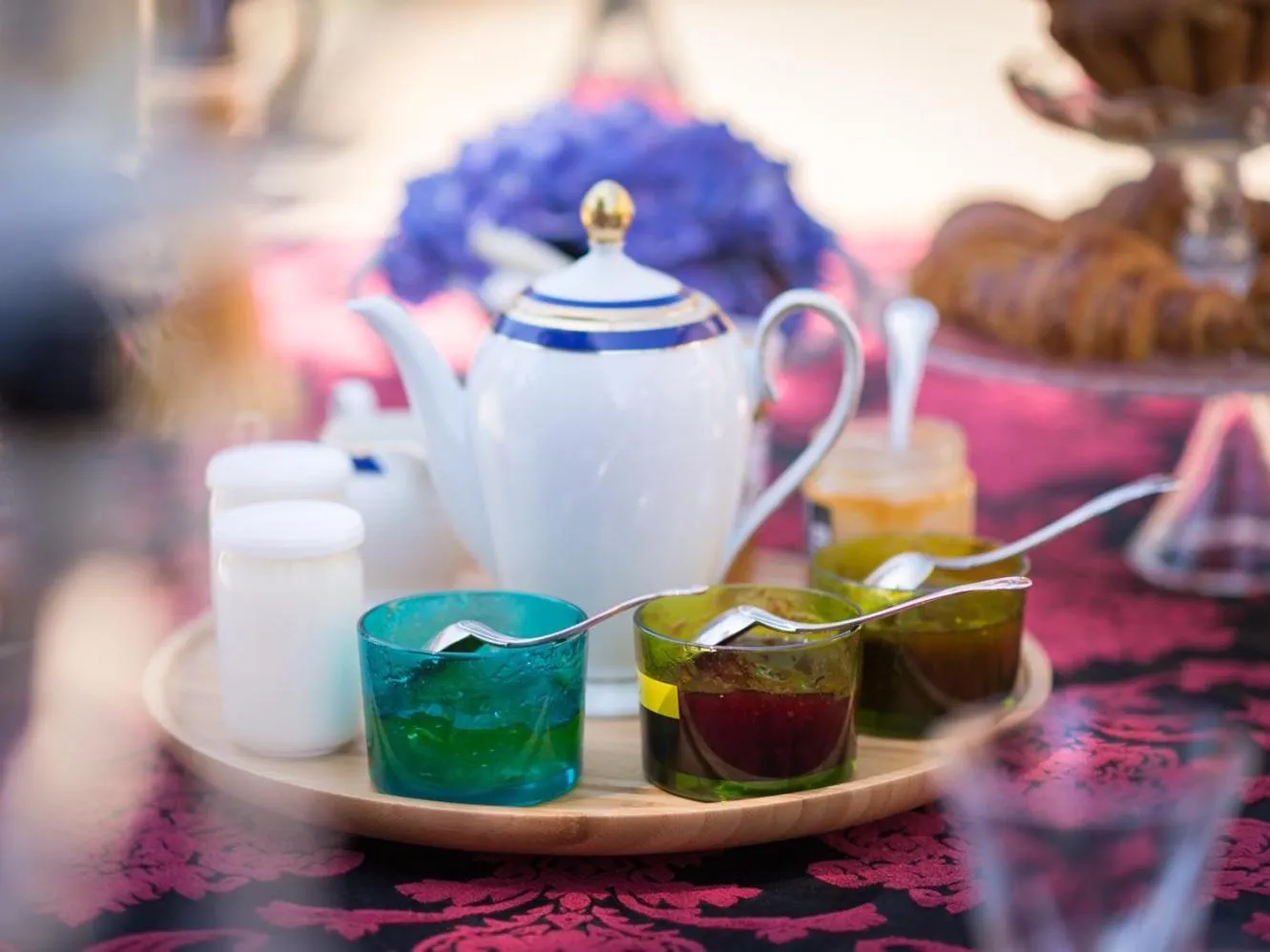 Dining area in Manoir Desnachez