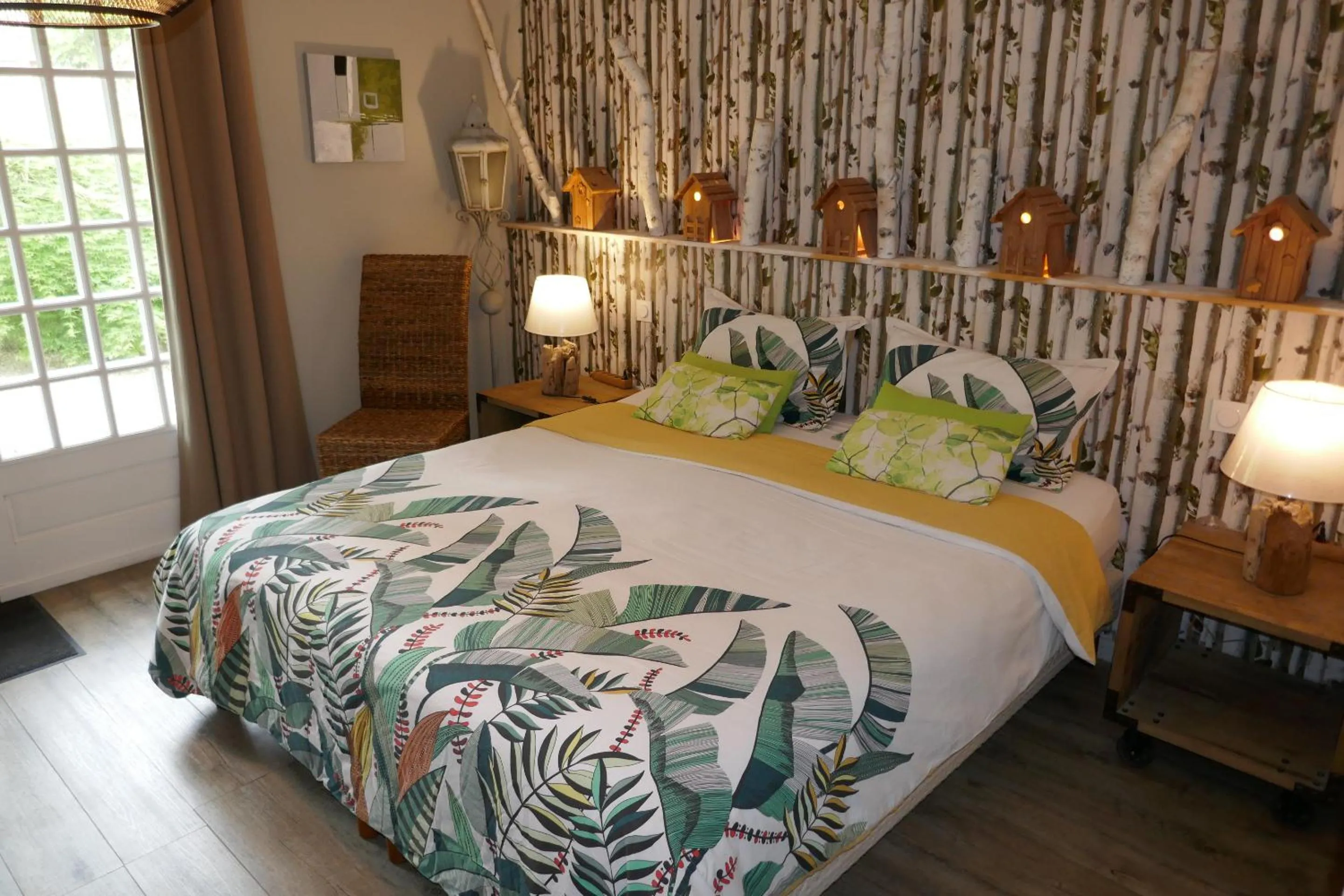 Bedroom, Bed in Manoir Desnachez