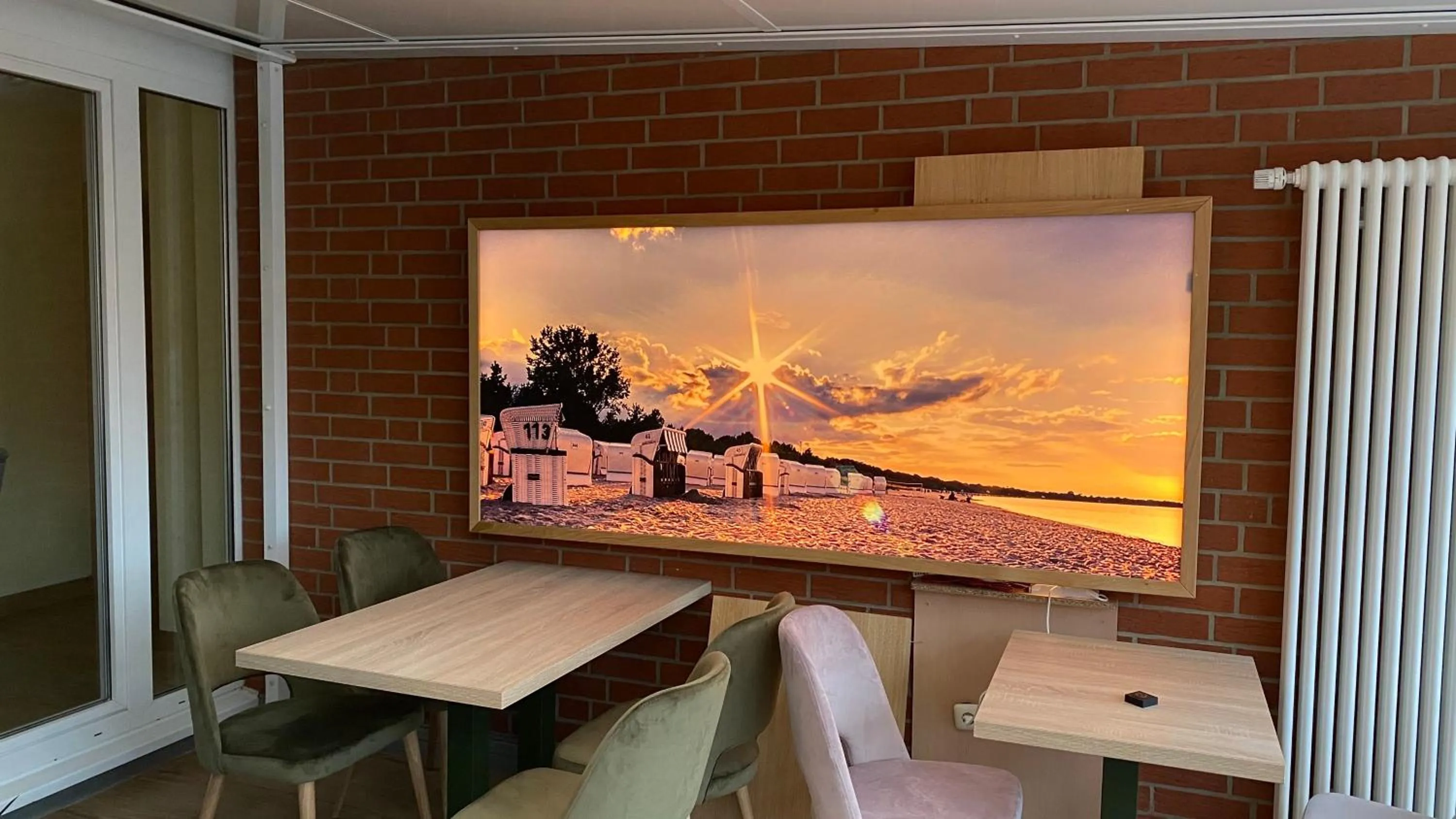 Lobby or reception in Pension Kühne