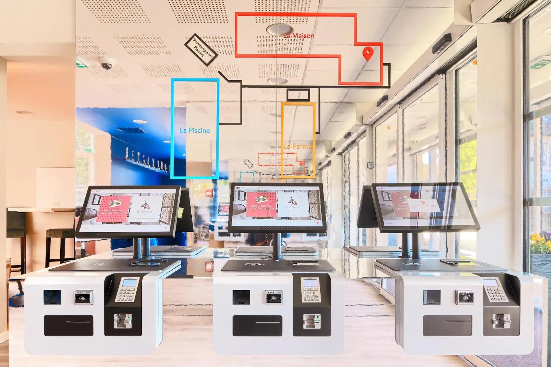 Lobby or reception in The Residence Hotel Geneva Airport - M3 Ferney