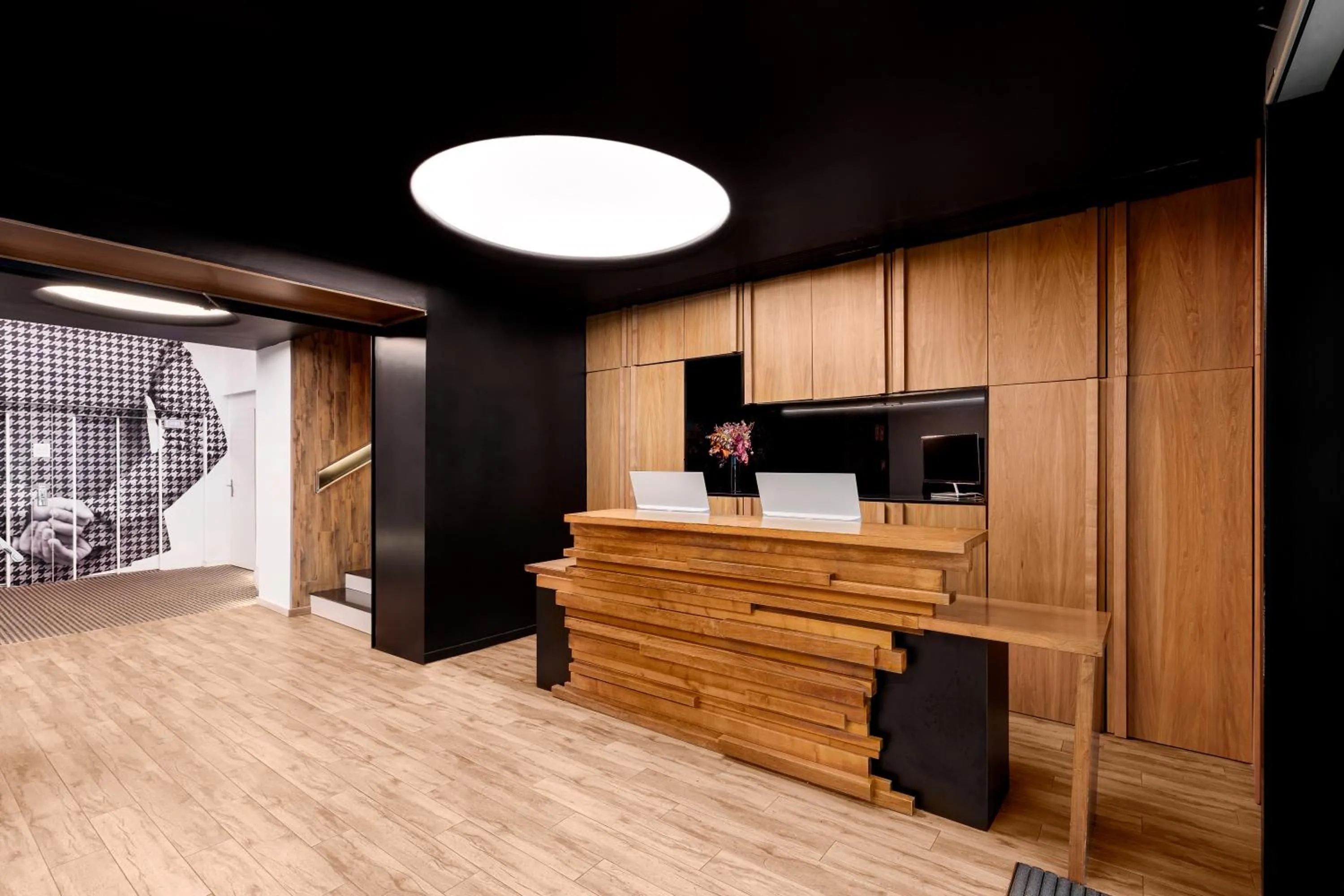 Lobby or reception in Room Mate Pau, Barcelona