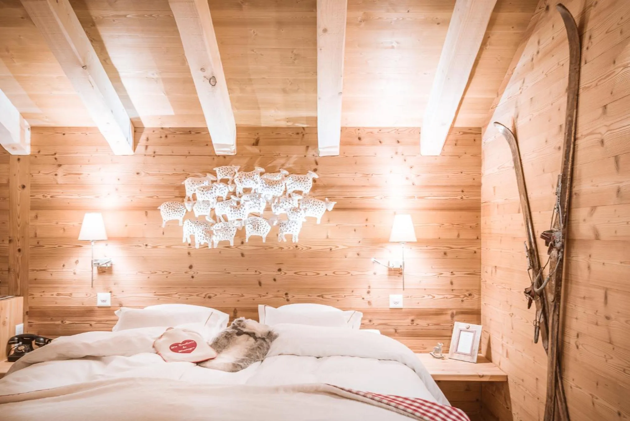 Decorative detail, Bed in Lifestyle Rooms & Suites by Beau-Séjour