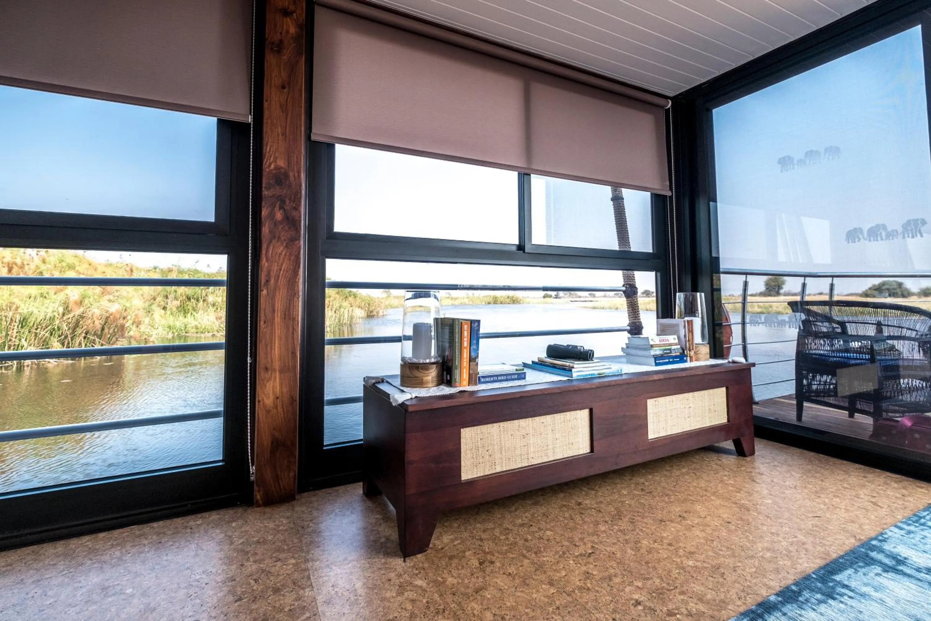 River view in The Namushasha River Villa