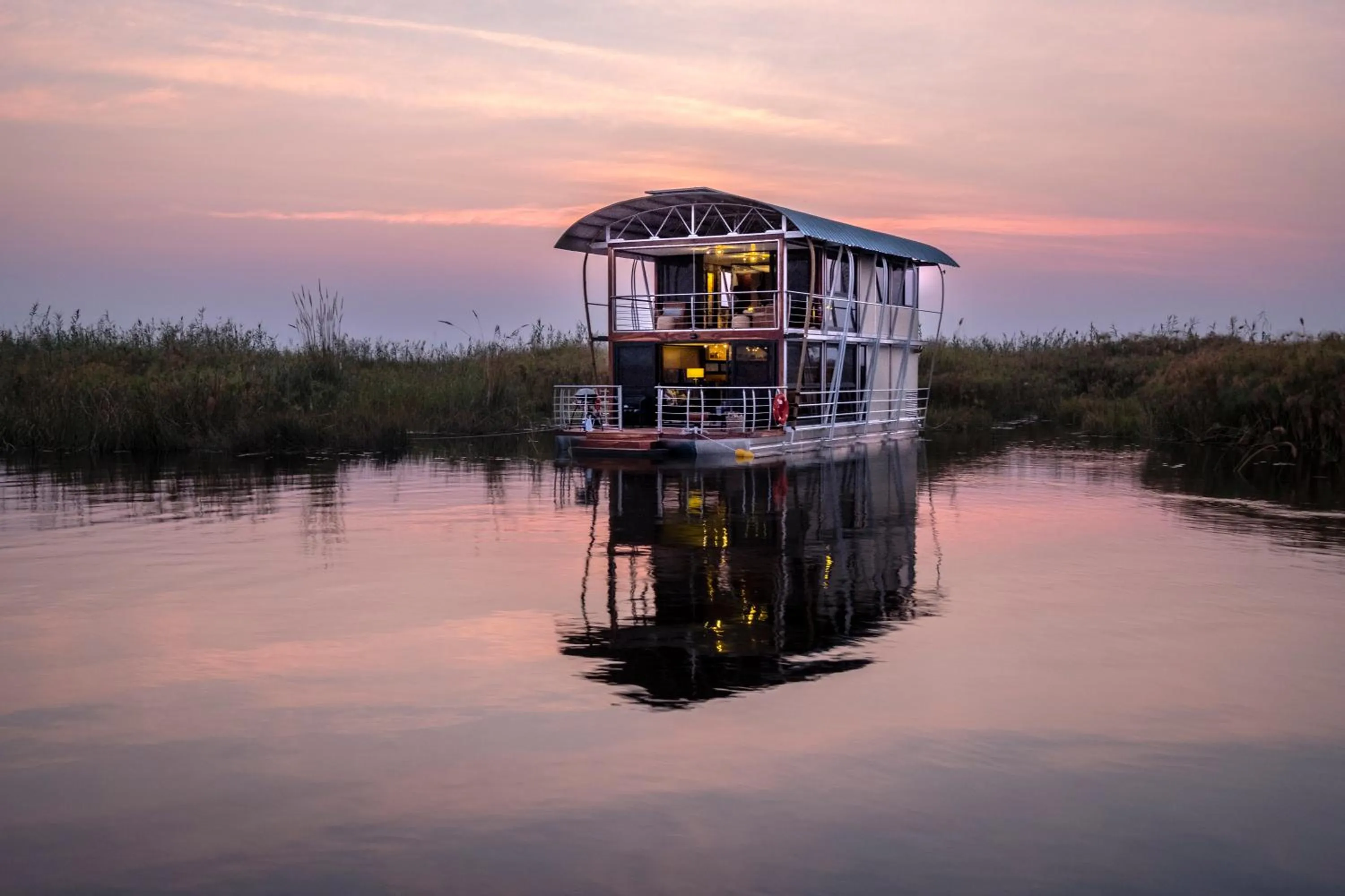 Natural landscape in The Namushasha River Villa