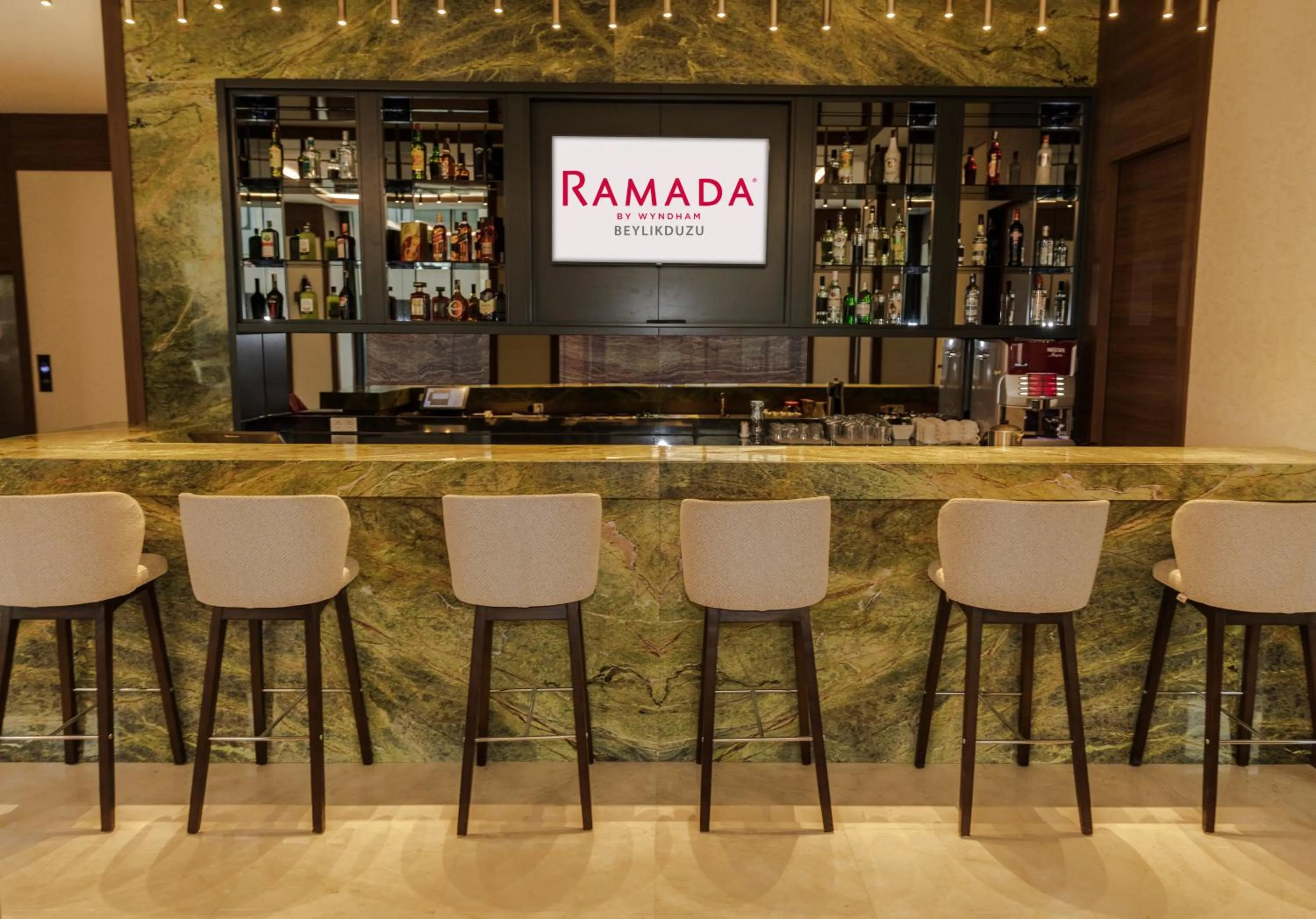 Lounge or bar in Ramada by Wyndham Beylikduzu