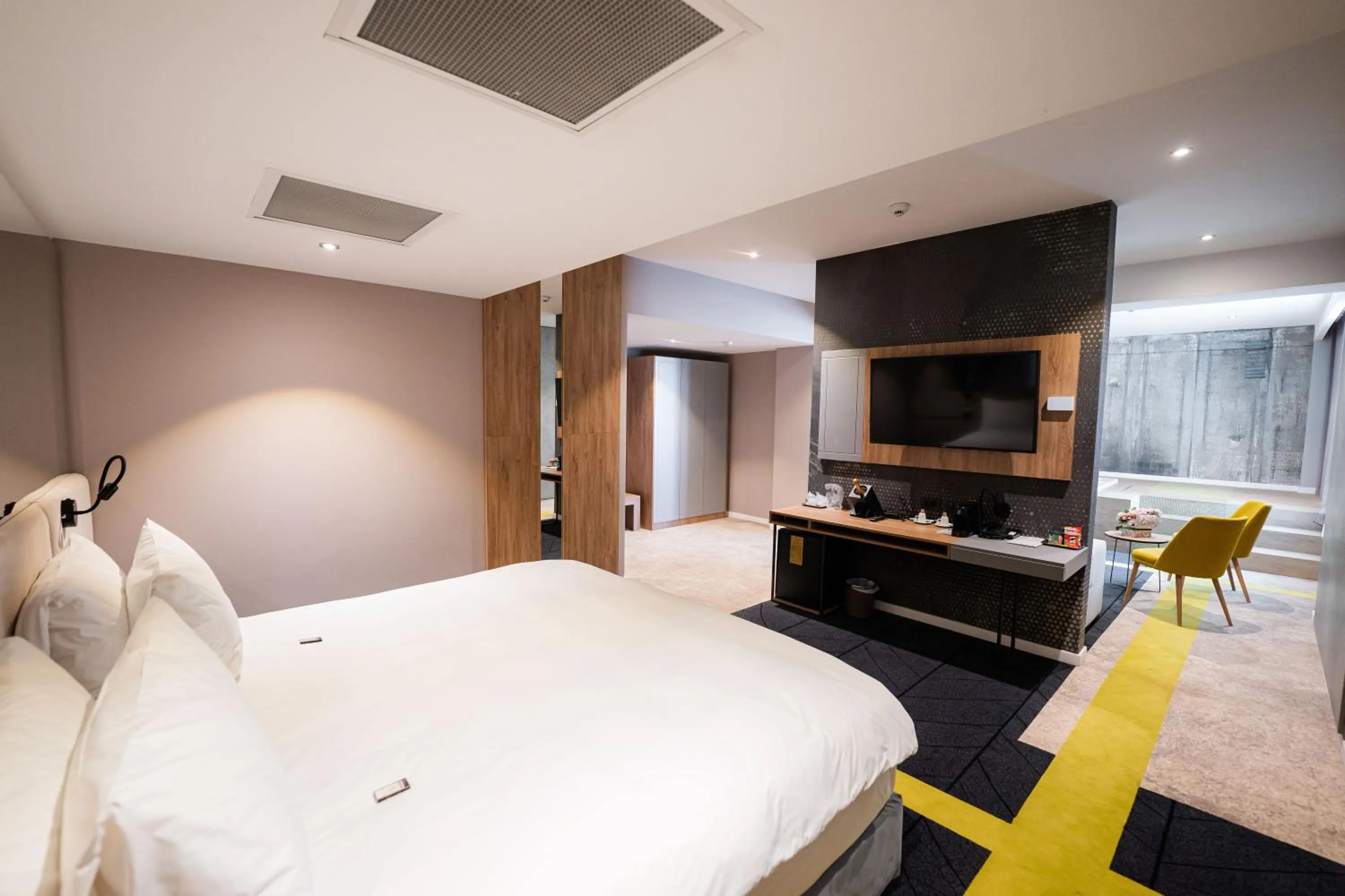 Bed in Mandachi Hotel & SPA