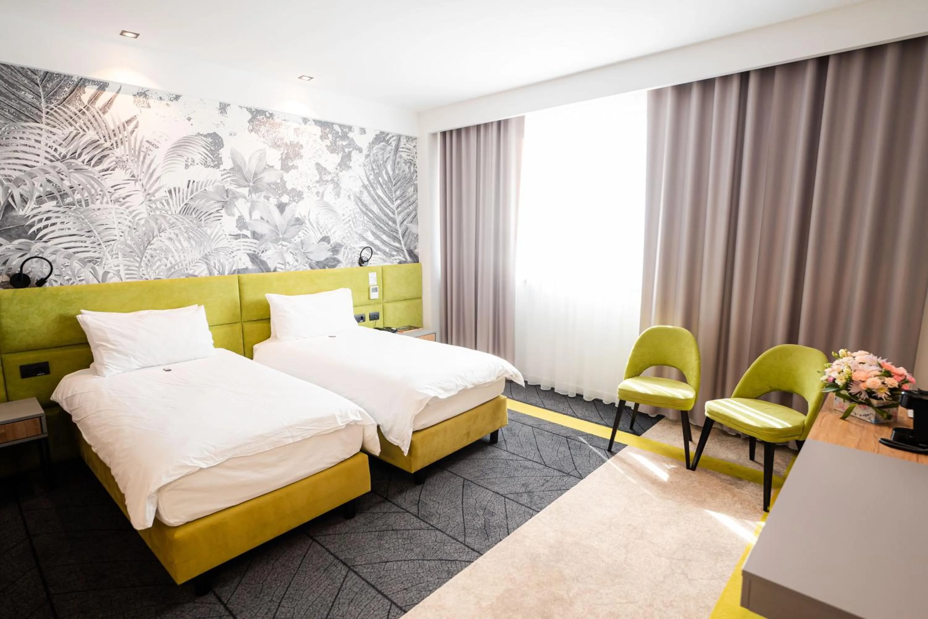 Bed in Mandachi Hotel & SPA