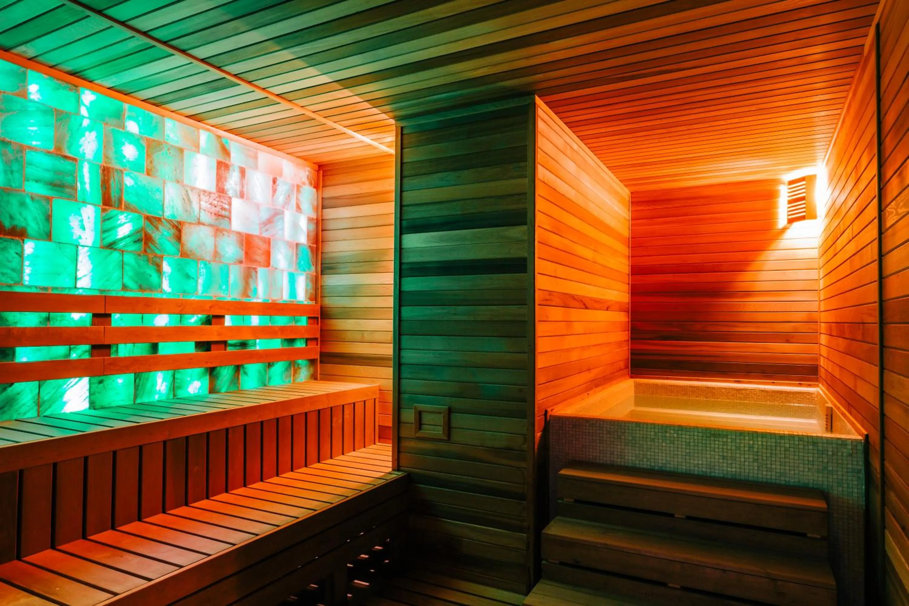 Sauna in Mandachi Hotel & SPA