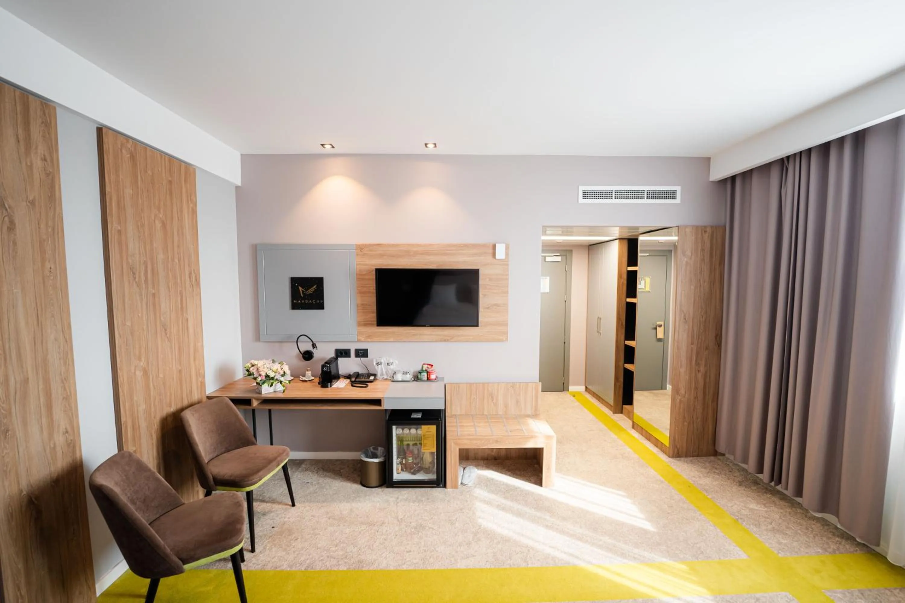 Bed in Mandachi Hotel & SPA