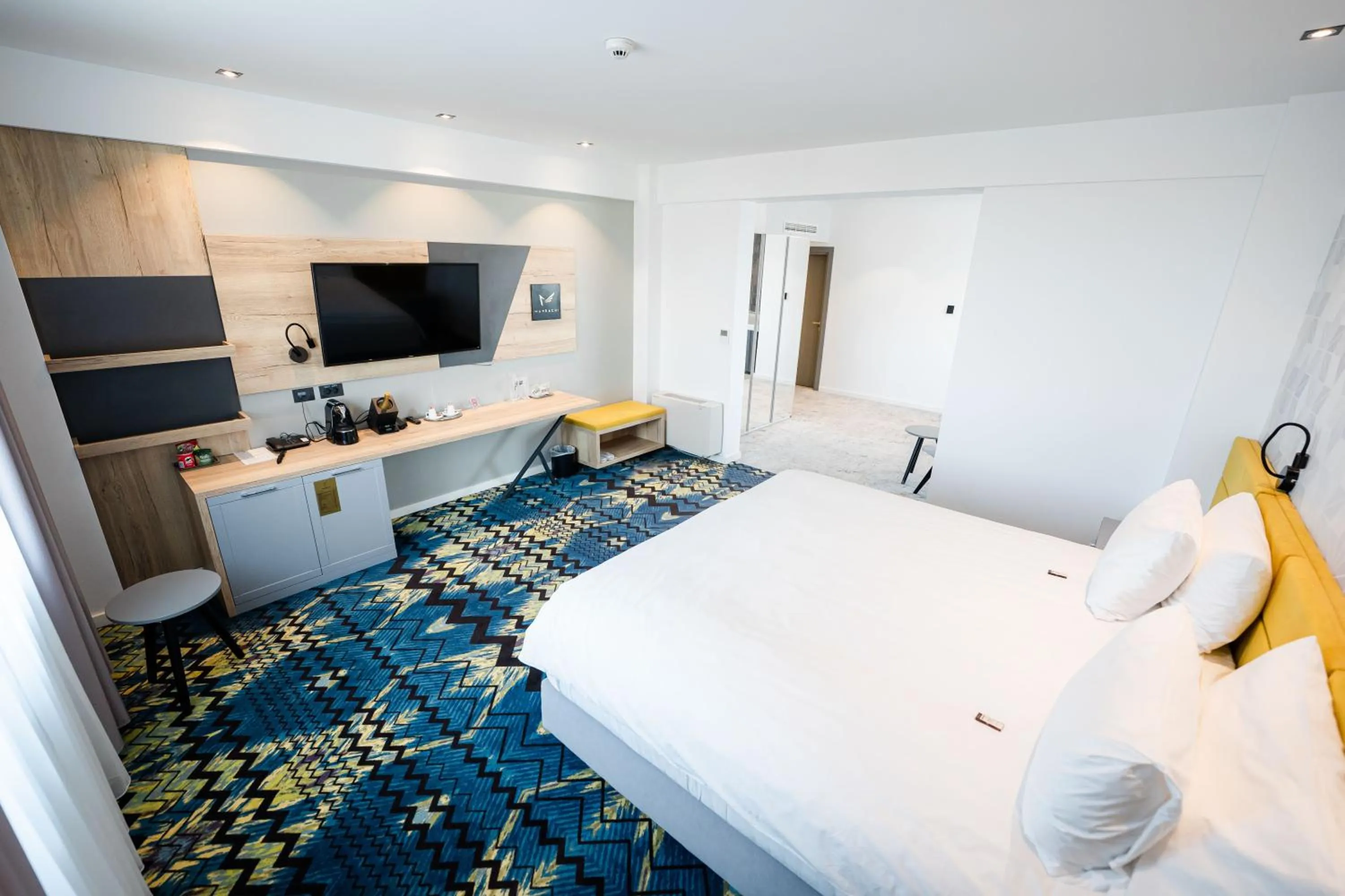 Bed in Mandachi Hotel & SPA