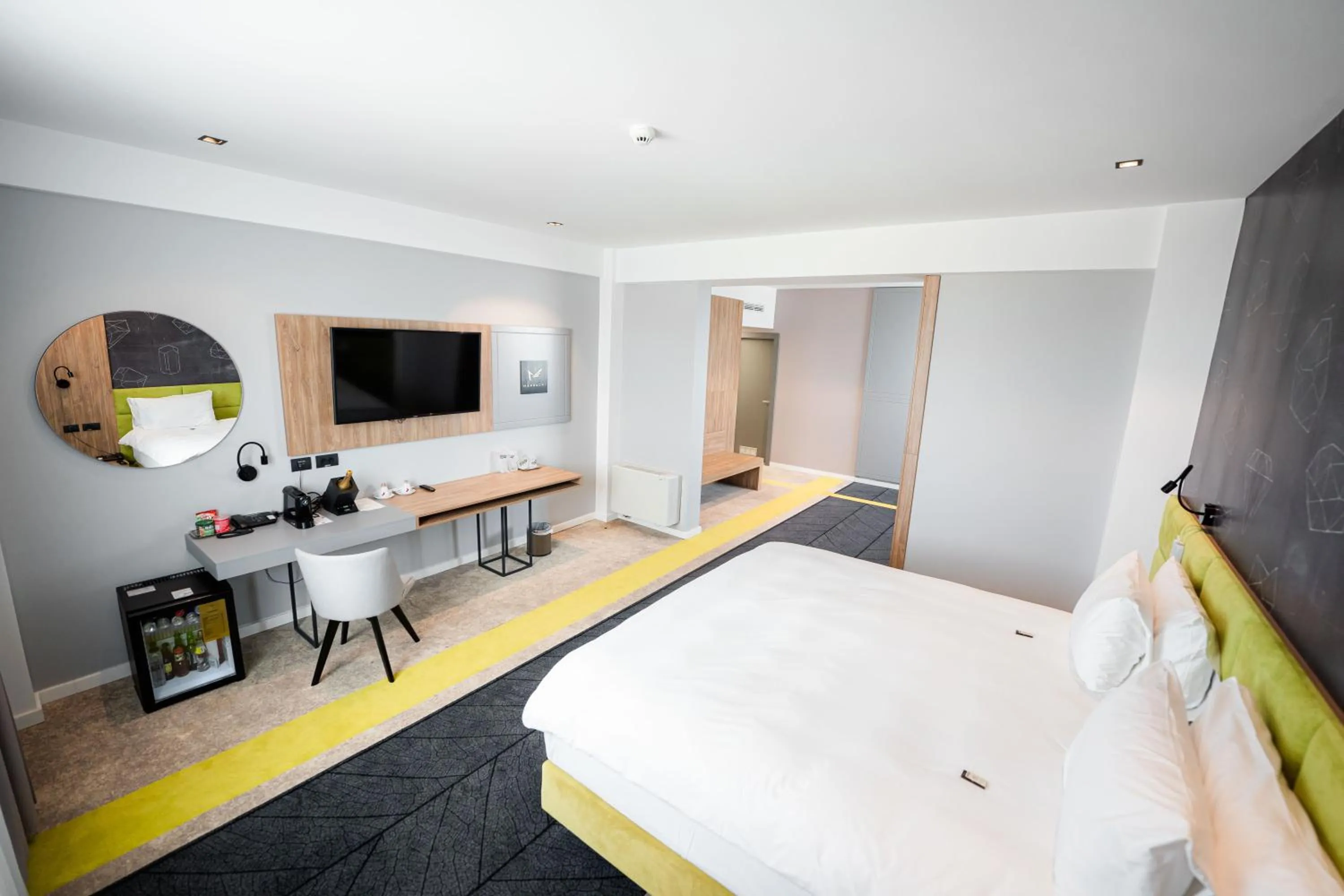 Bed in Mandachi Hotel & SPA