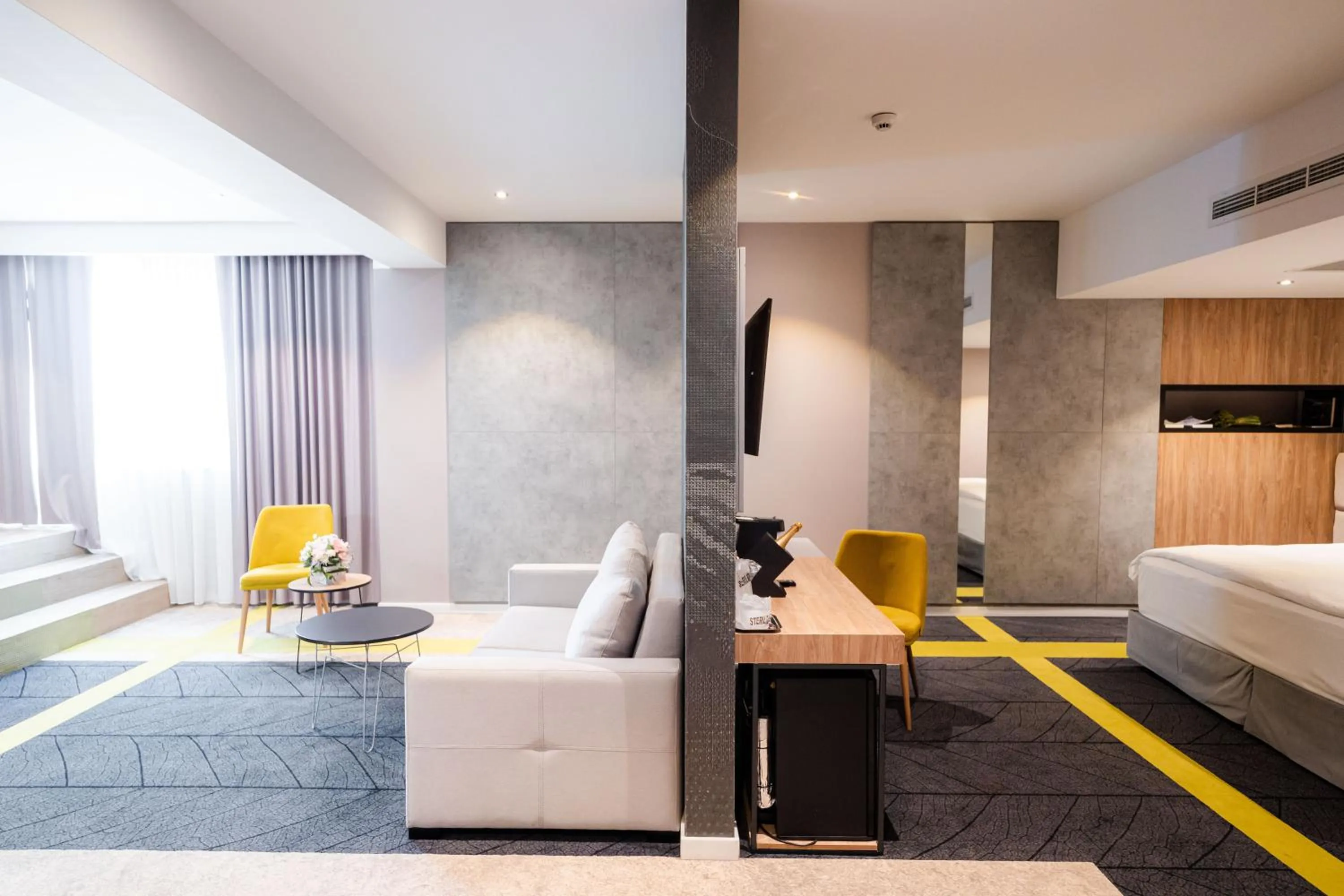 Bed in Mandachi Hotel & SPA