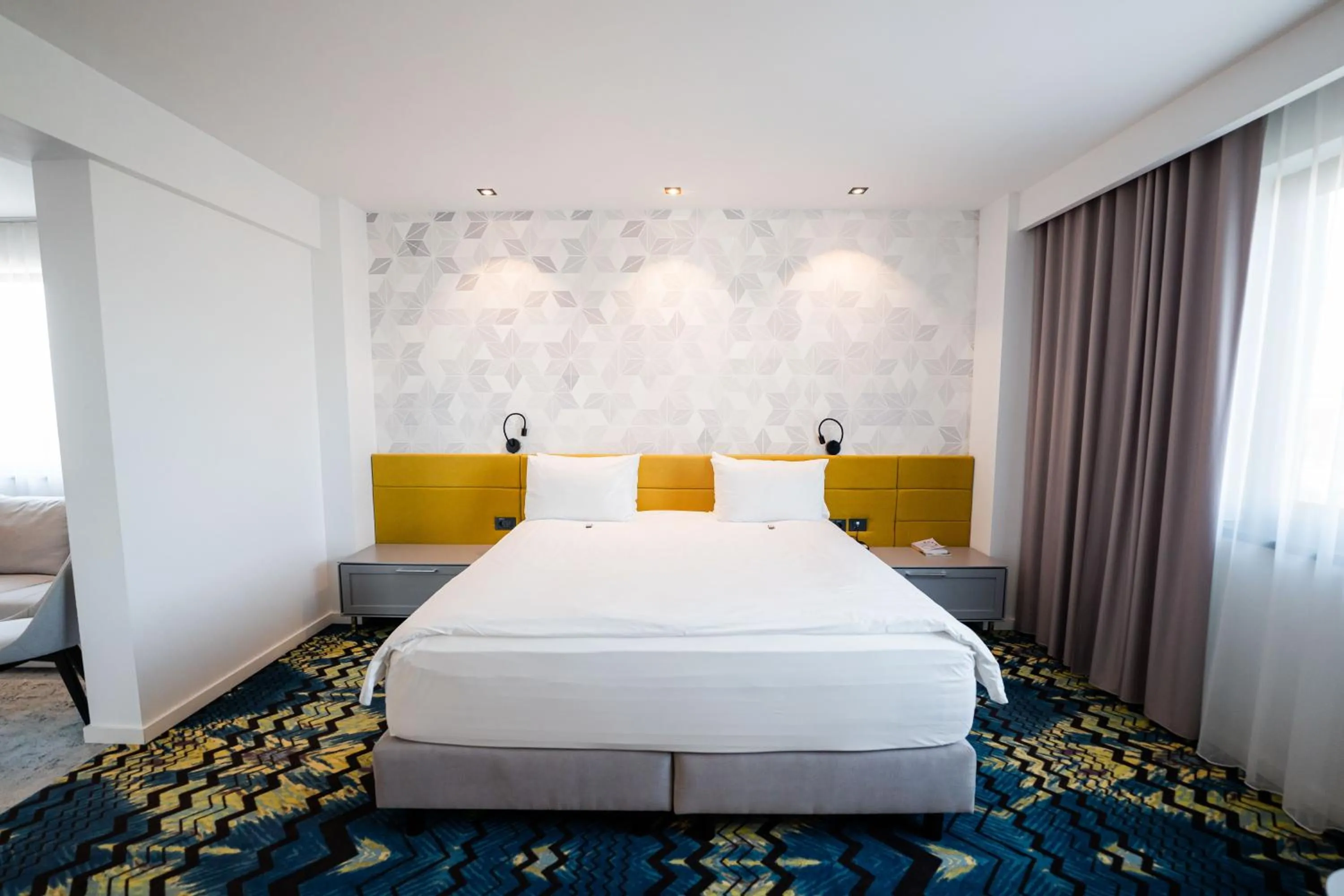 Bed in Mandachi Hotel & SPA