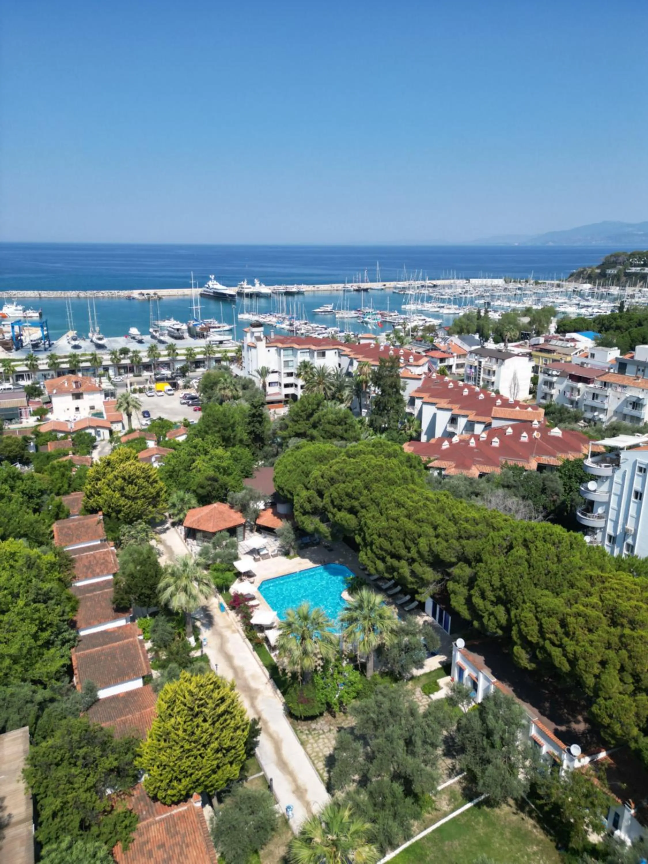 Bird's eye view in Risus Garden Marina Hotel