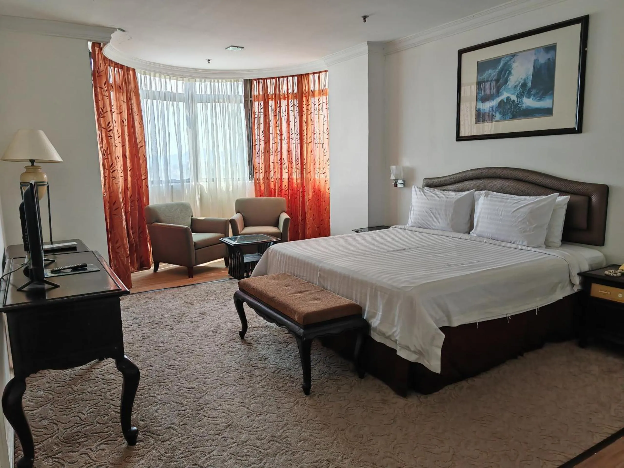 Bedroom, Bed in The Putra Regency Hotel